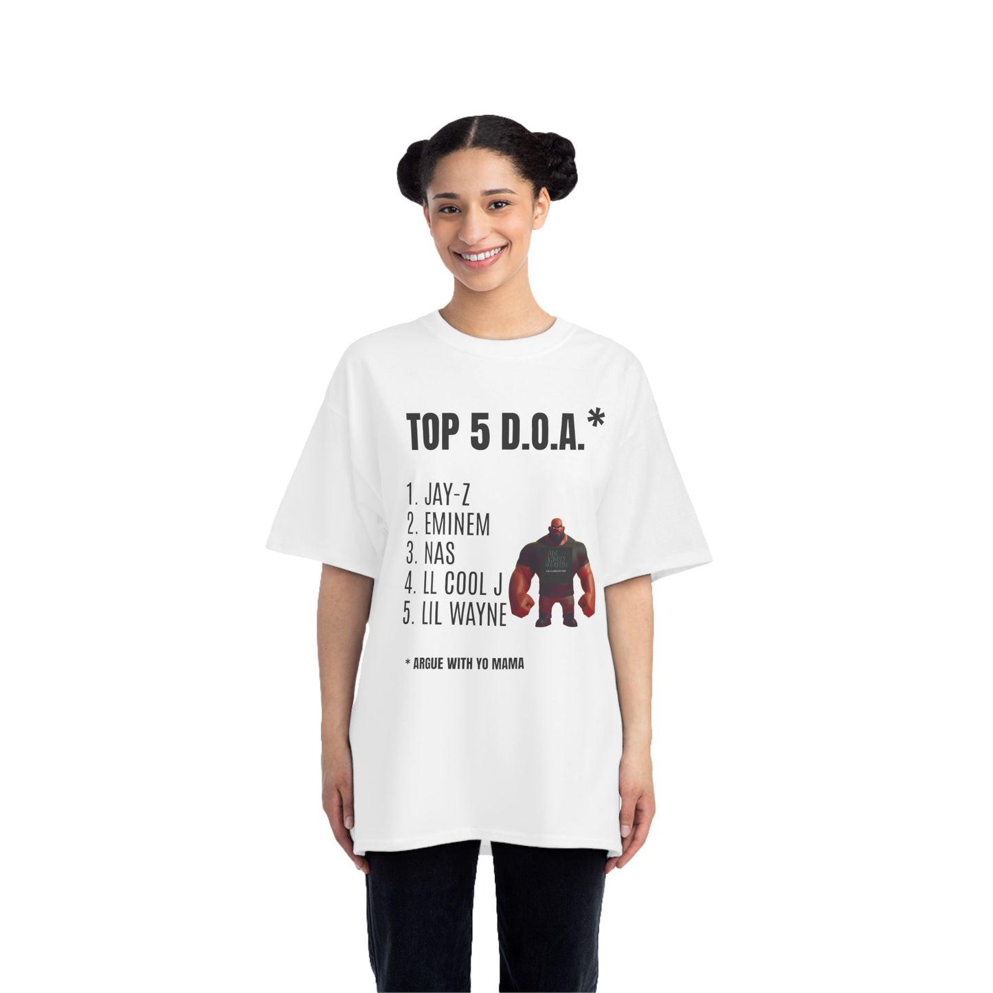 BIGxXxANGRY DESIGNS TOP 5 T-SHIRT