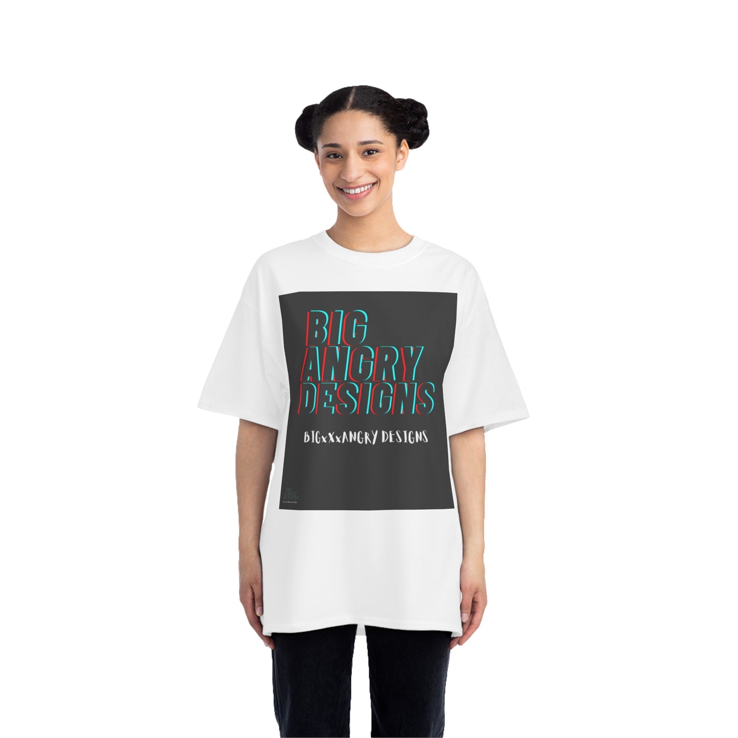 BIGxXxANGRY DESIGNS LOGO T-SHIRT