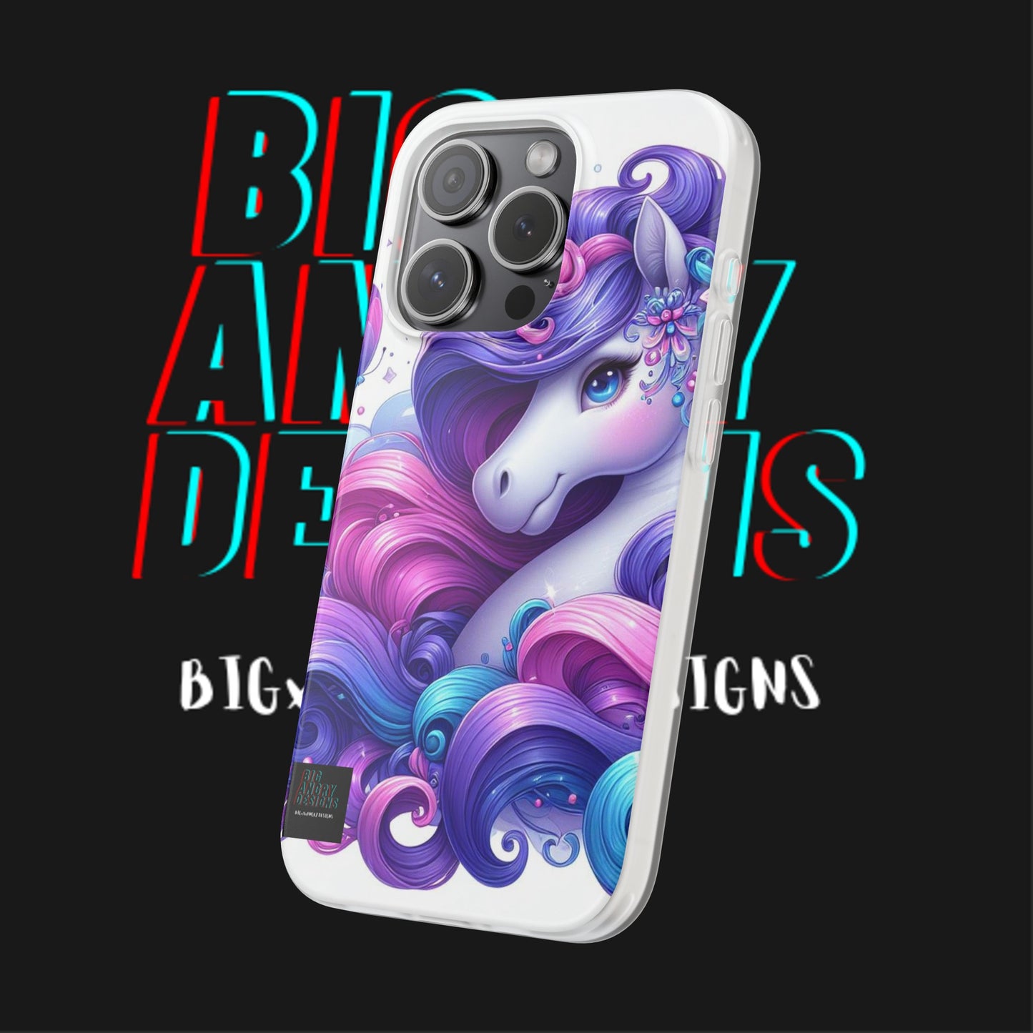 BIGxXxANGRY DESIGNS "MUNA LOVE" Flex Case