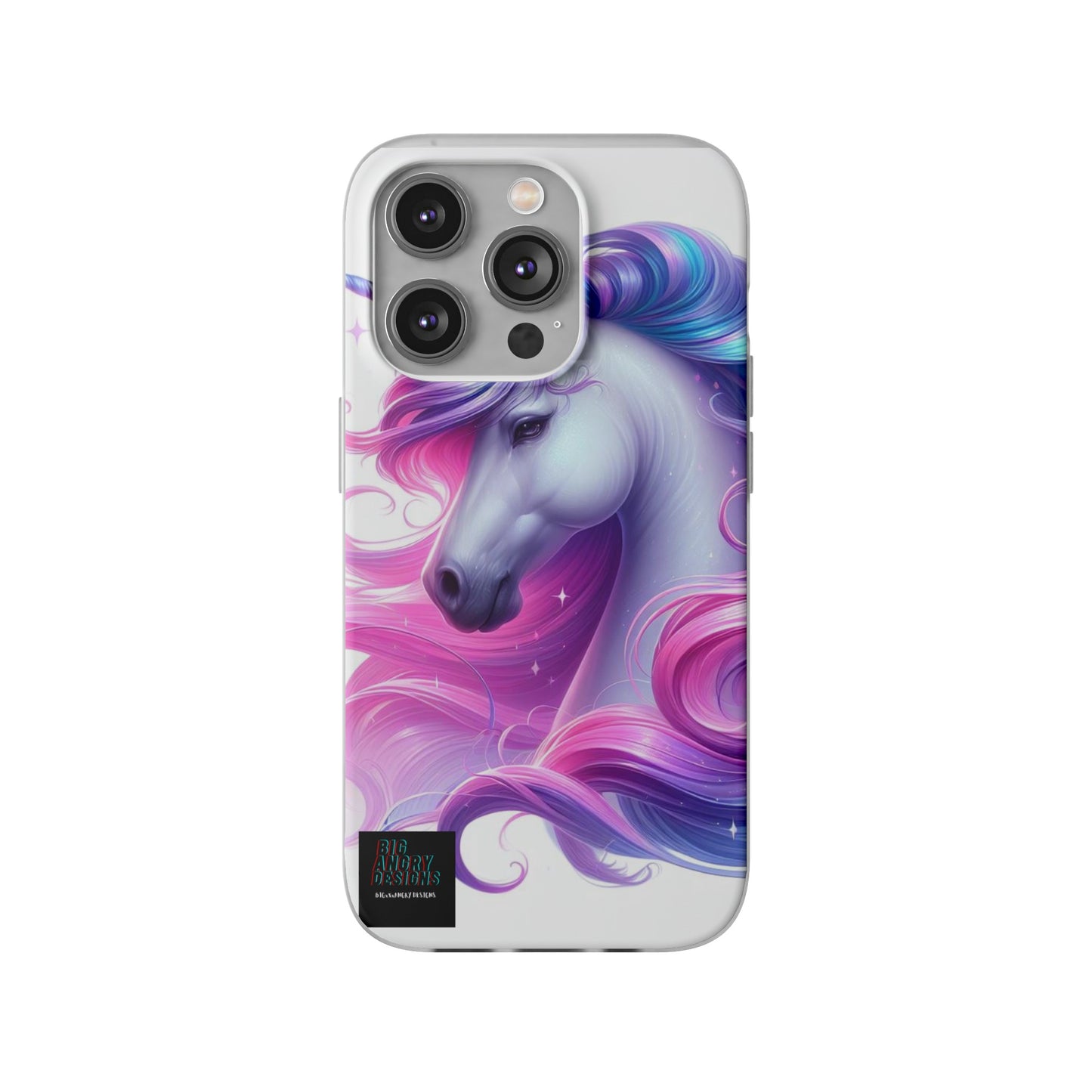 BIGxXxANGRY DESIGNS "AURA LOVE" Flex Case