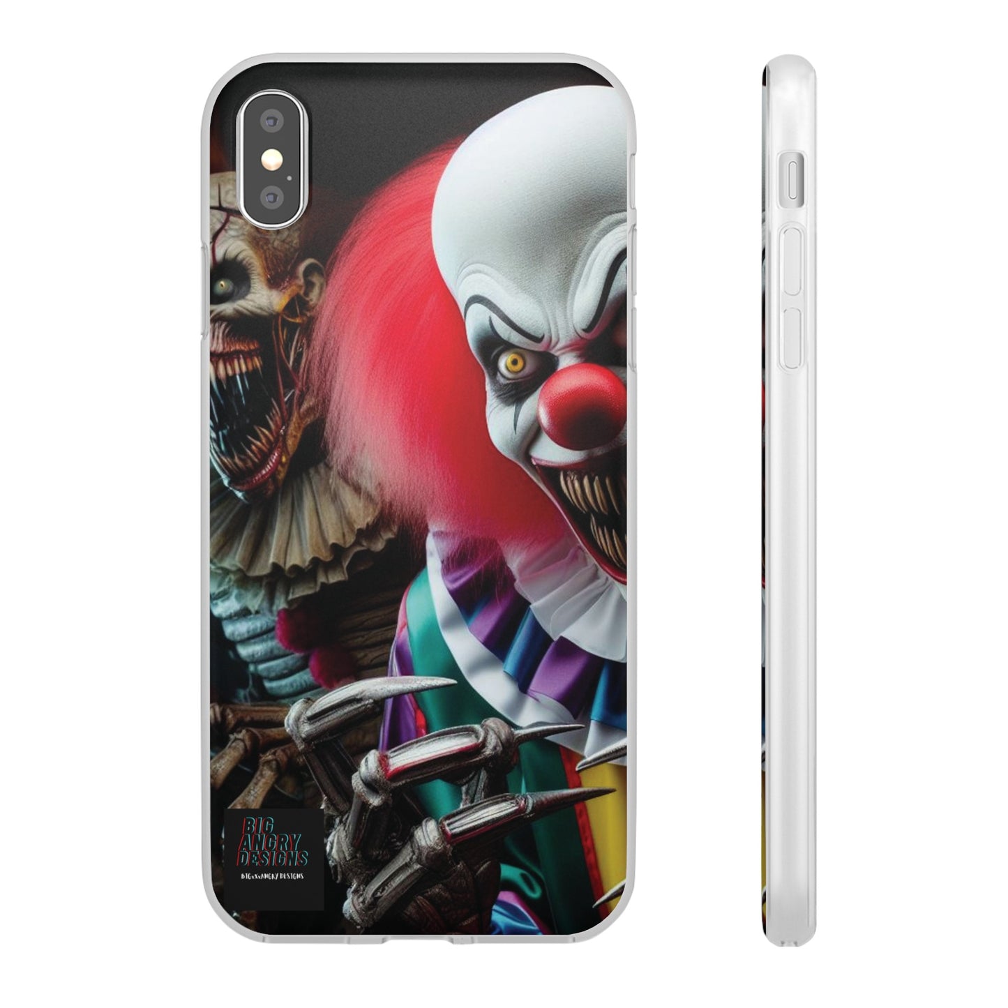 BIGxXxANGRY DESIGNS "Coulrophobia" Flex Case