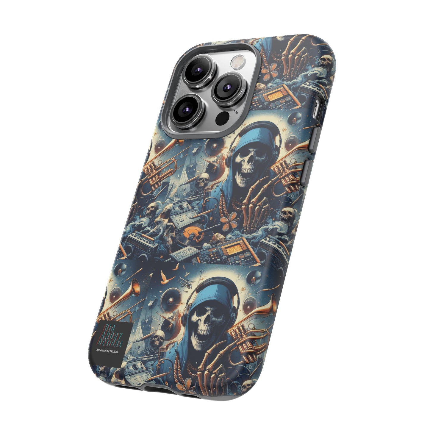 BIGxXxANGRY DESIGNS "Cosmic Jam" Protective Phone Case