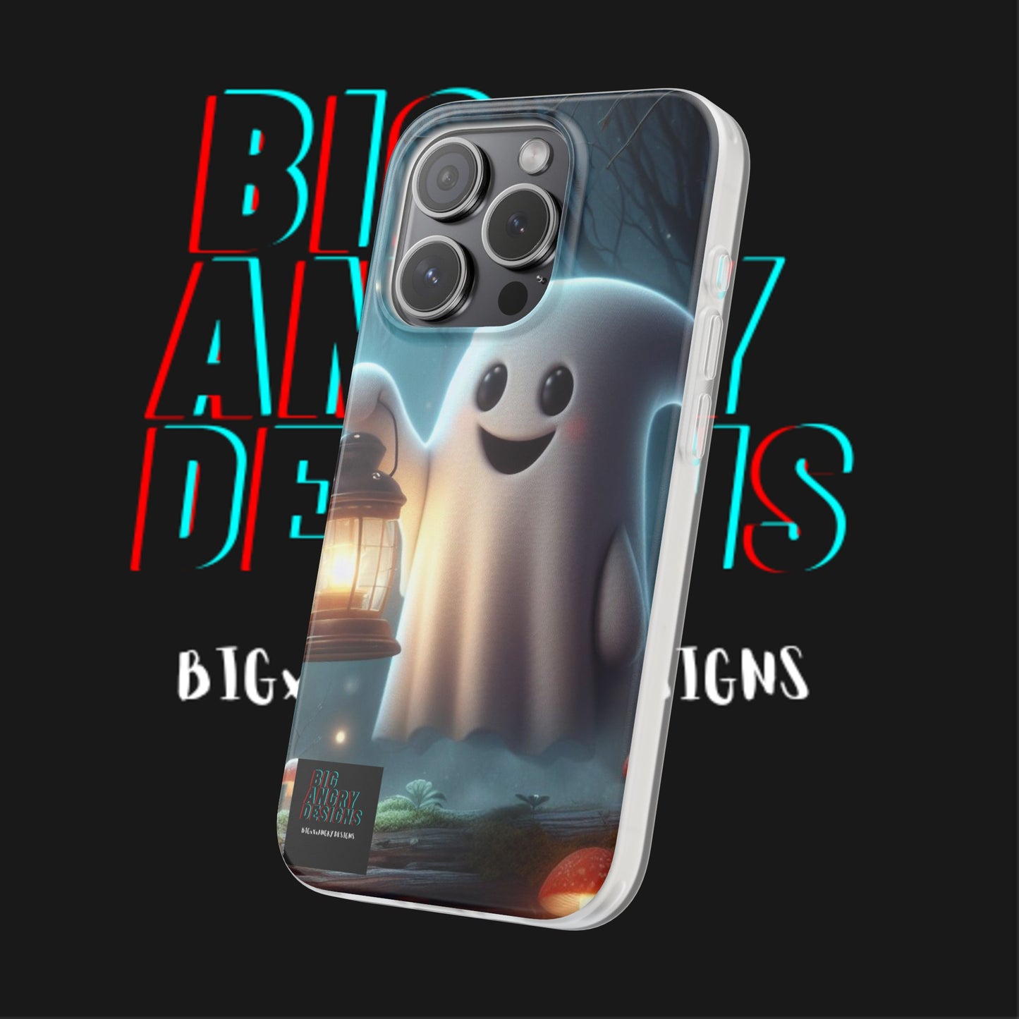 BIGxXxANGRY DESIGNS  "BOO BUDDY" FLEX PHONE CASE