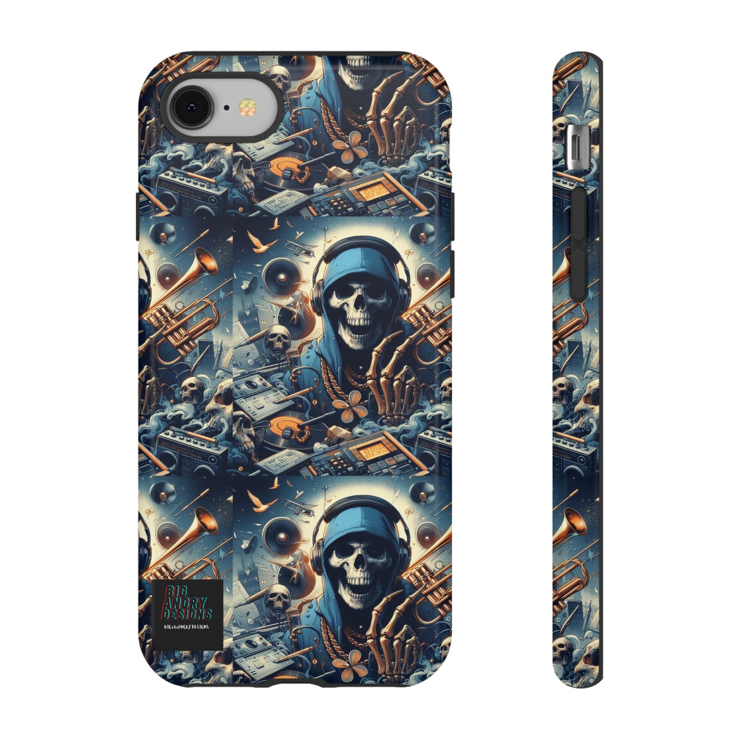 BIGxXxANGRY DESIGNS "Cosmic Jam" Protective Phone Case