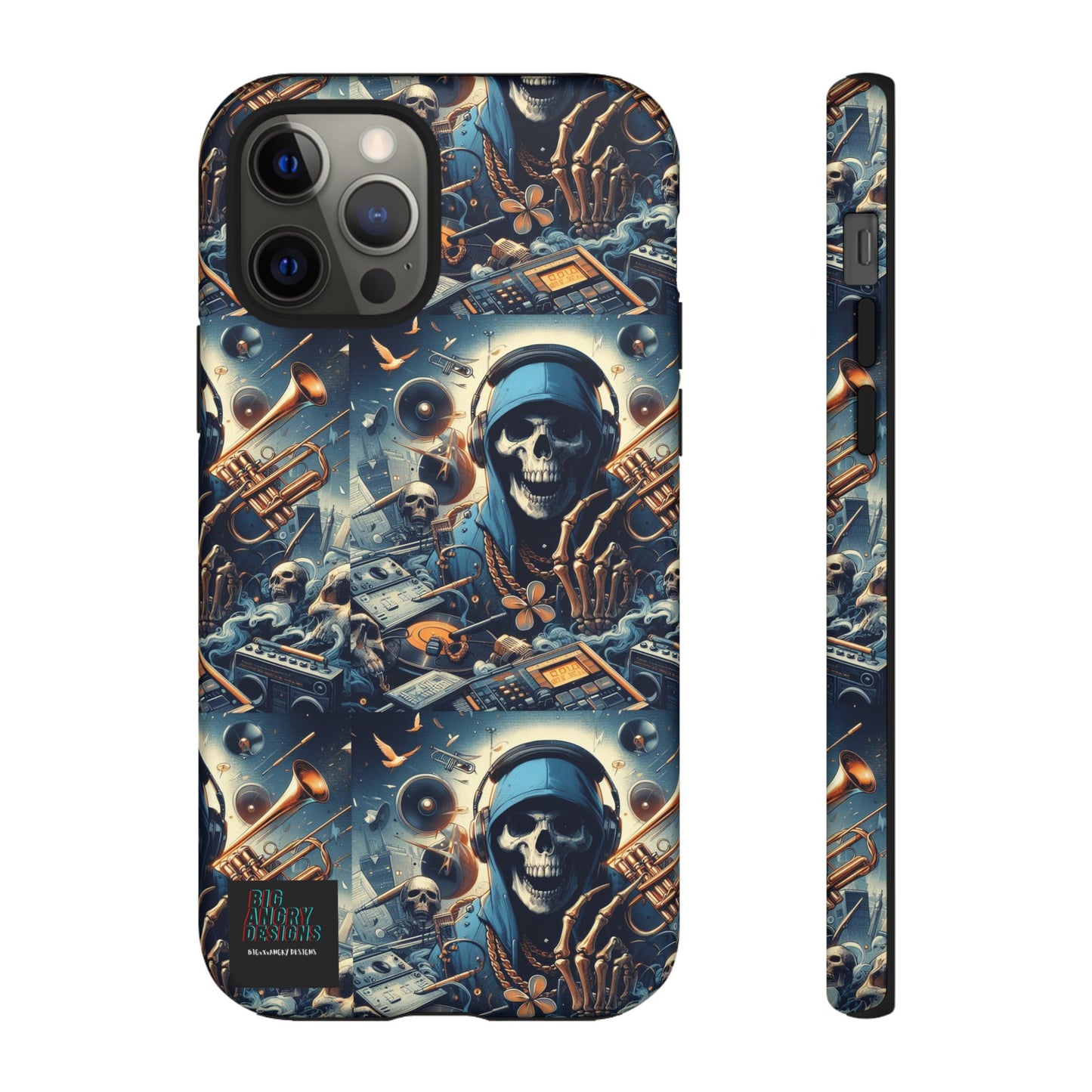 BIGxXxANGRY DESIGNS "Cosmic Jam" Protective Phone Case