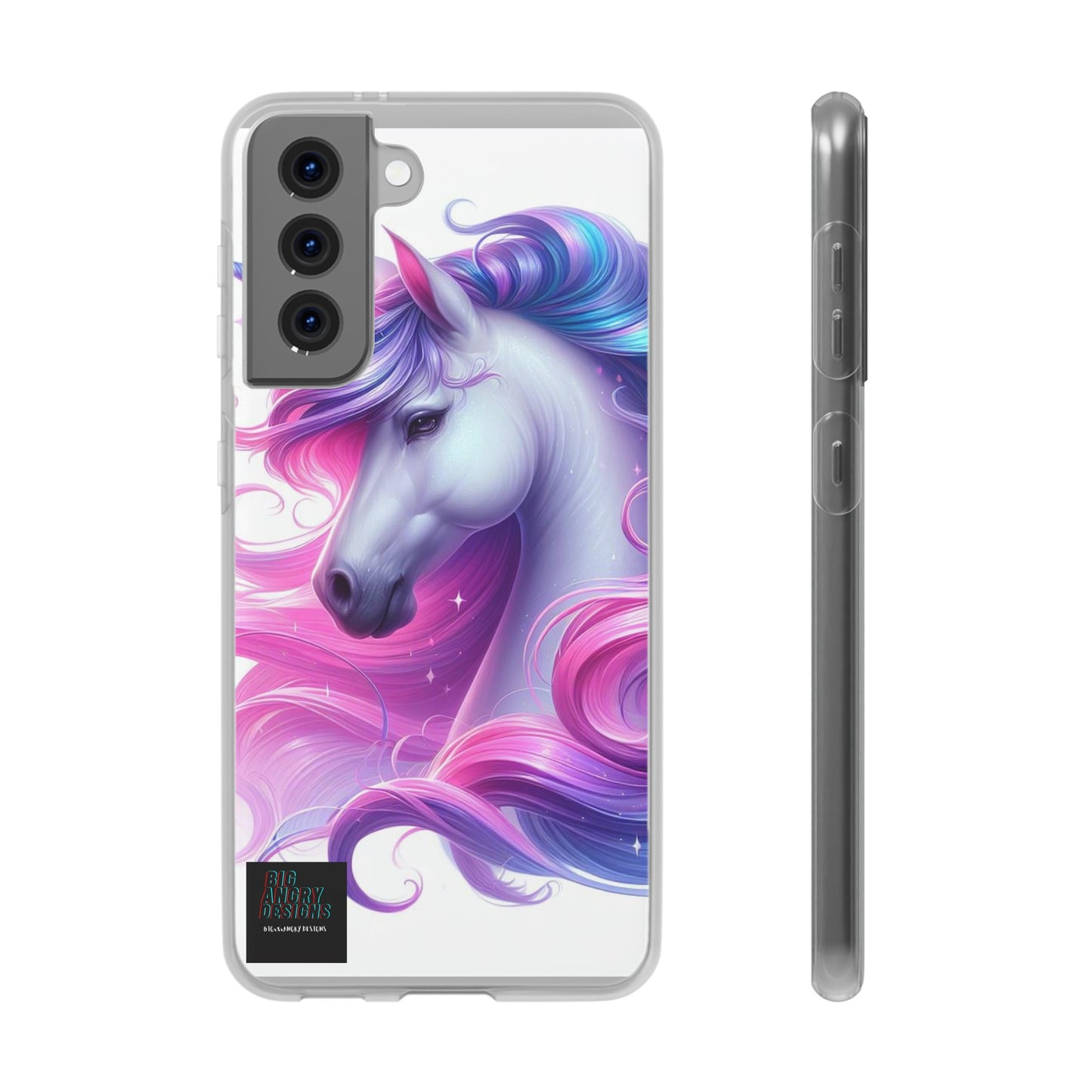 BIGxXxANGRY DESIGNS "AURA LOVE" Flex Case