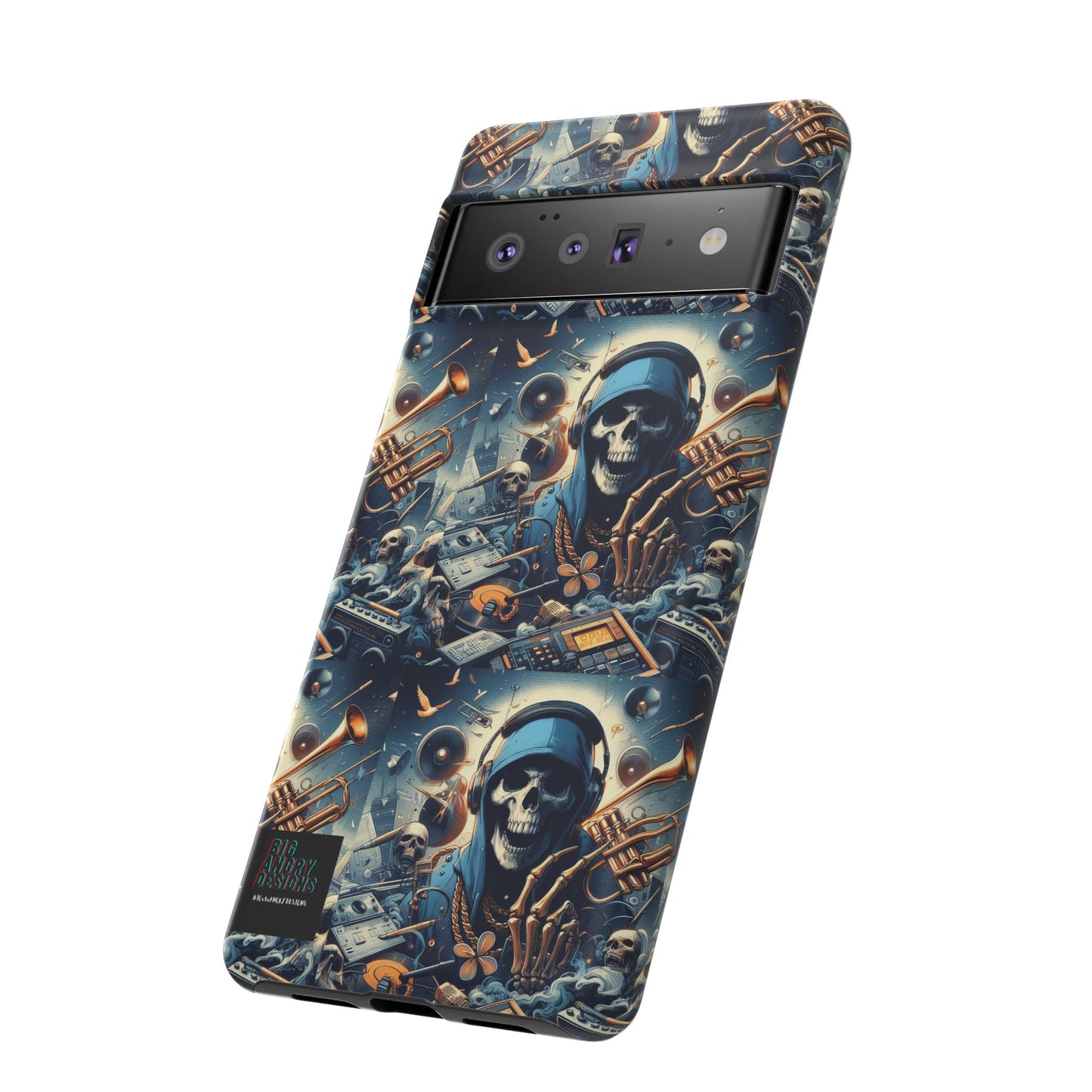 BIGxXxANGRY DESIGNS "Cosmic Jam" Protective Phone Case