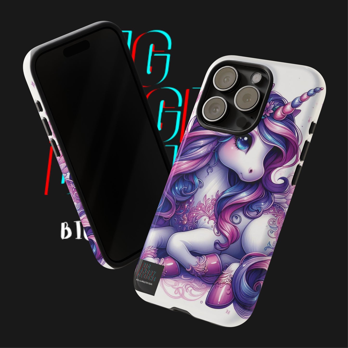 BIGxXxANGRY DESIGNS "LUNA LOVE" Protective Phone Case