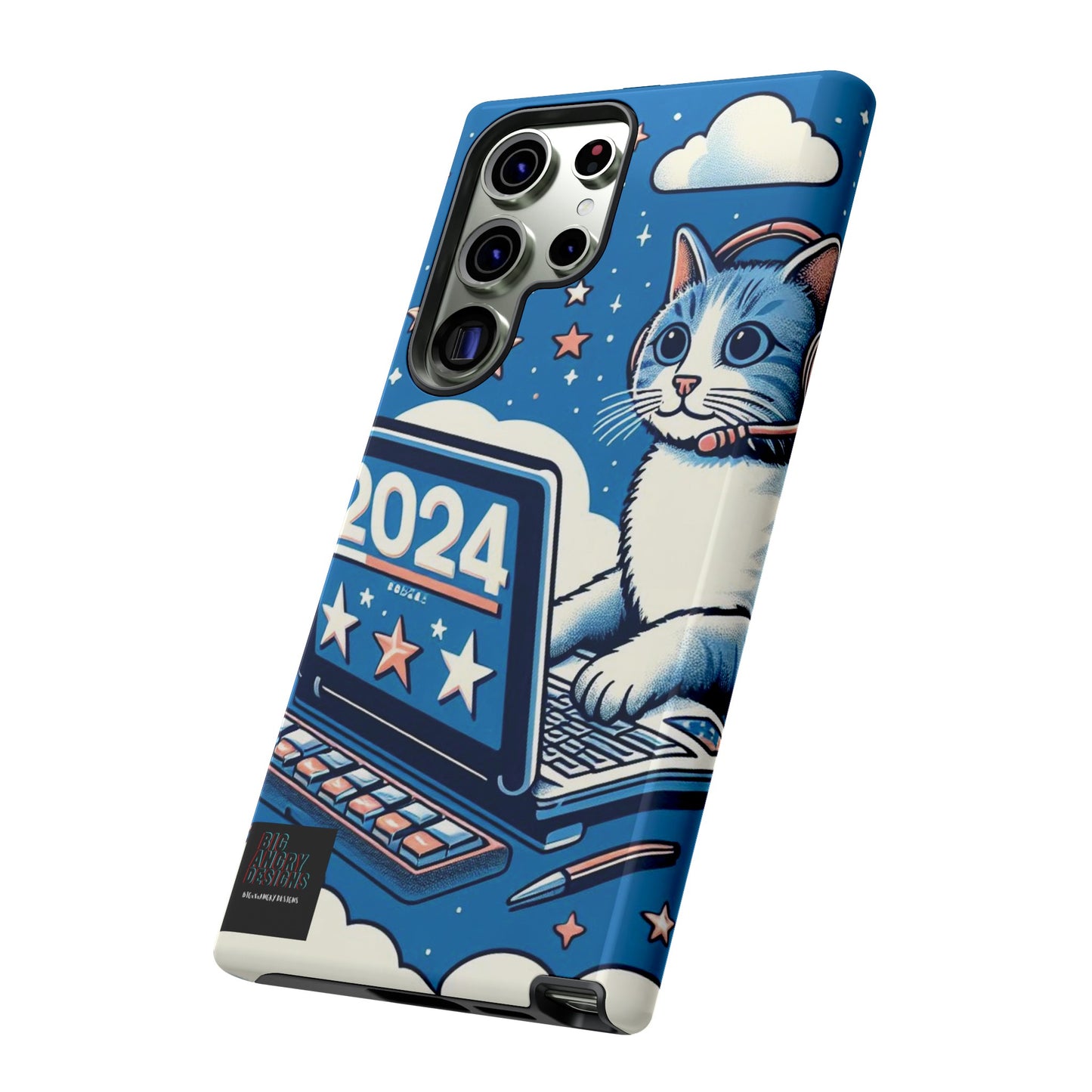 BIGxXxANGRY DESIGNS "2024  Kitty" Protective Phone Case