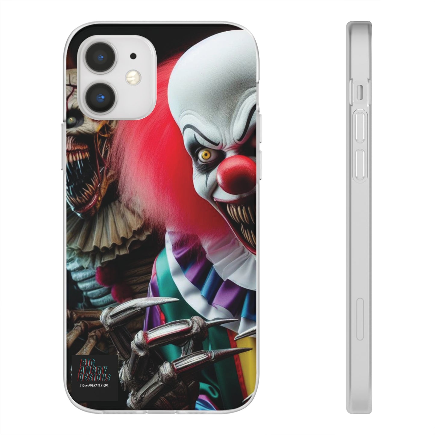 BIGxXxANGRY DESIGNS "Coulrophobia" Flex Case