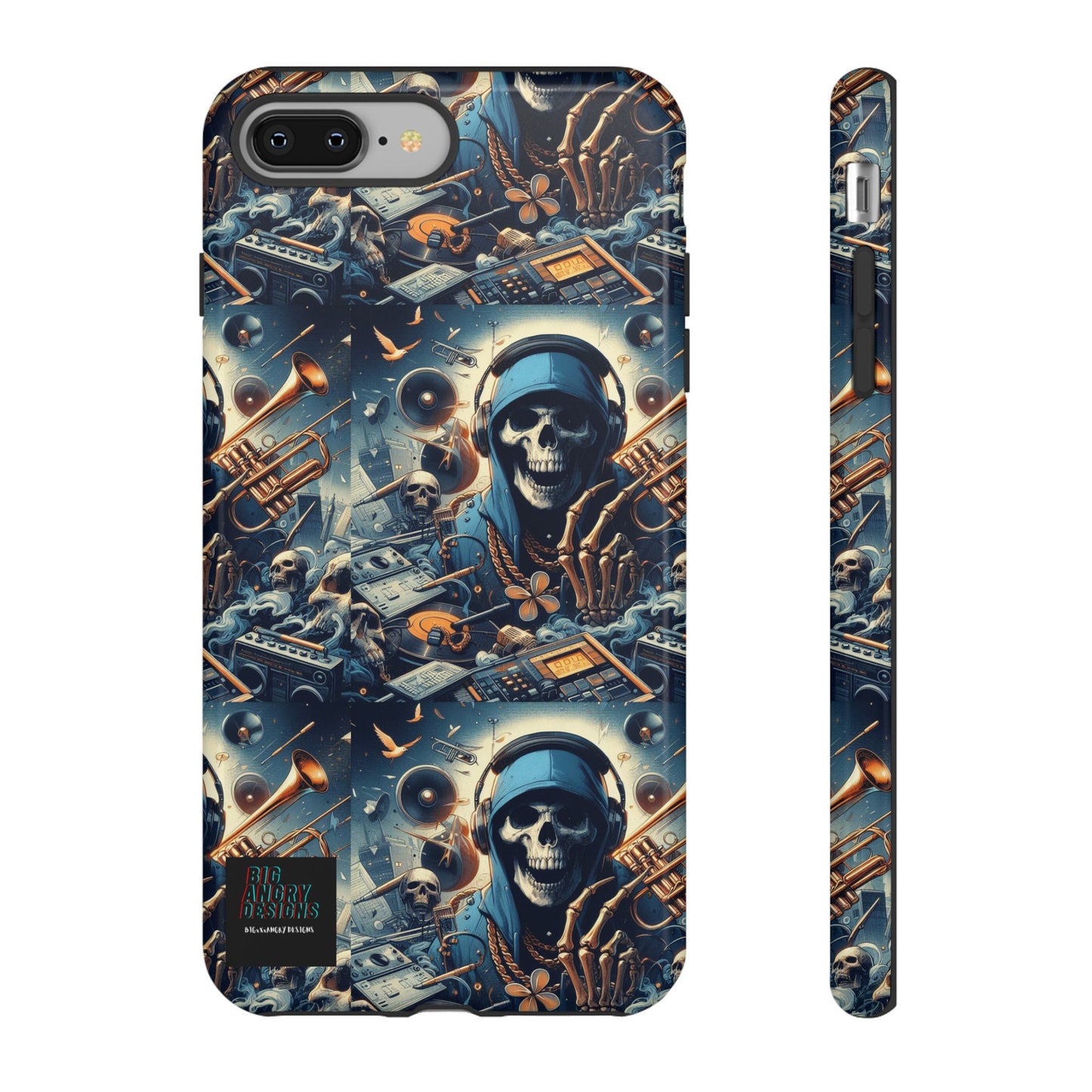 BIGxXxANGRY DESIGNS "Cosmic Jam" Protective Phone Case