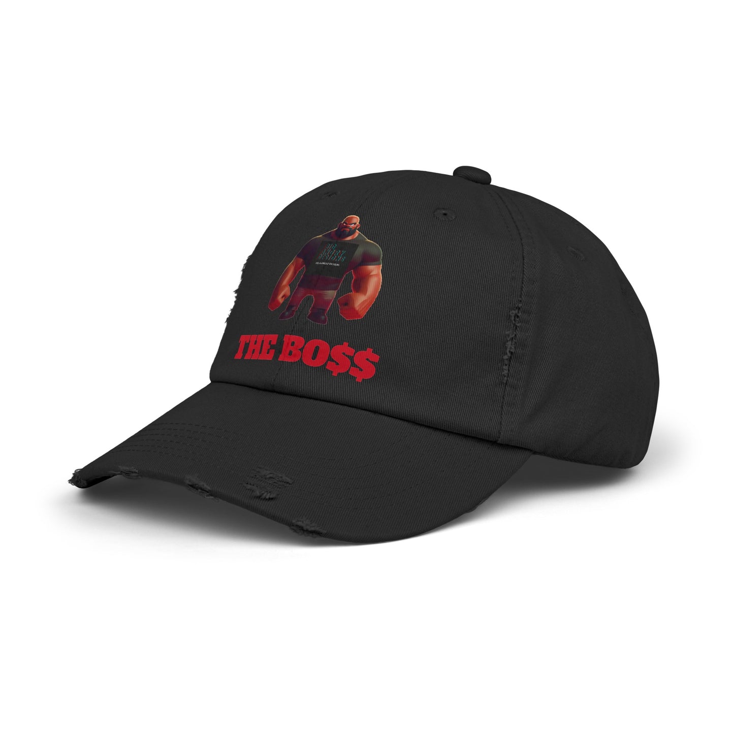 BIGxXxANGRY DESIGNS "THE BO$$" LOGO HAT