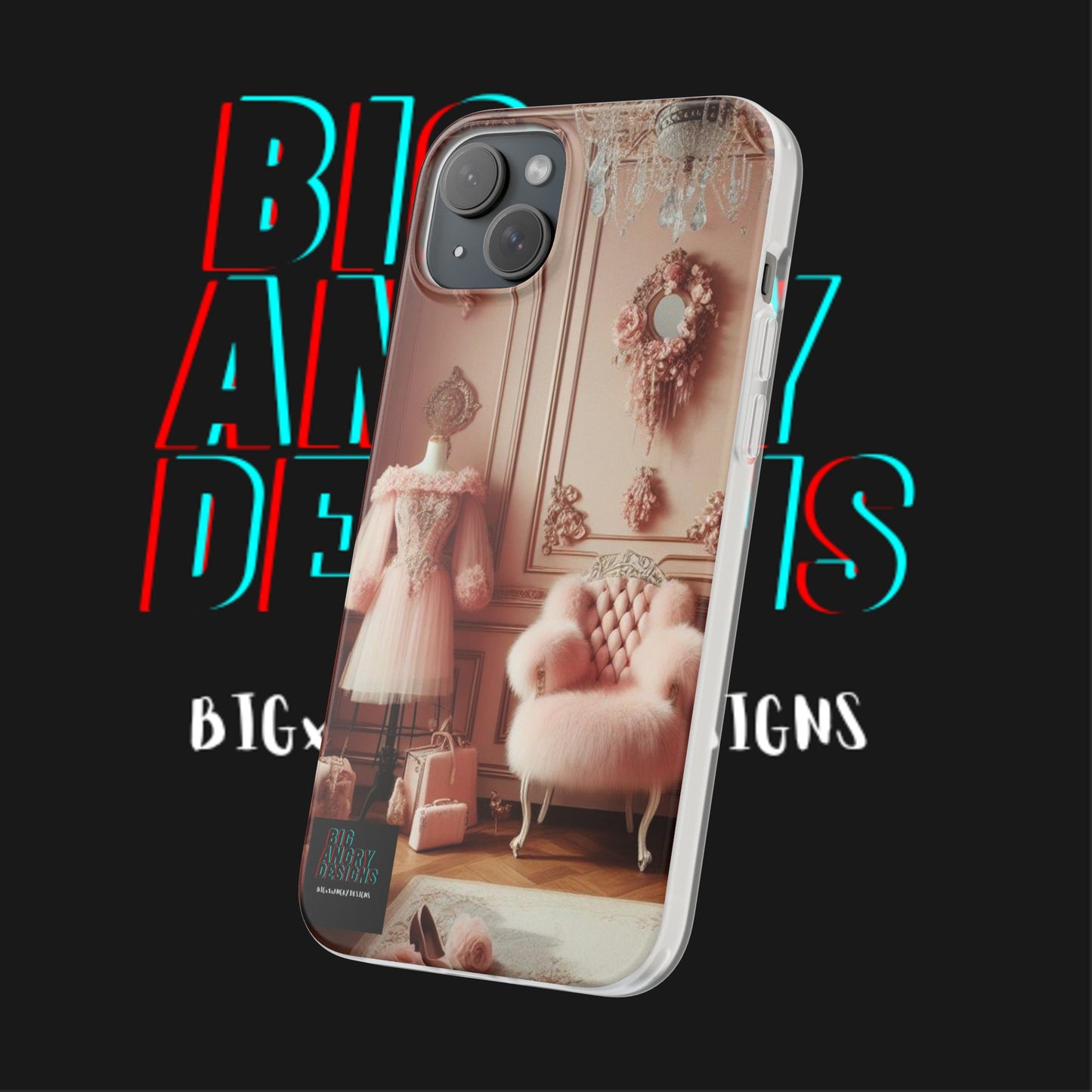 BIGxXxANGRY DESIGNS "BOSSY" Flex Case