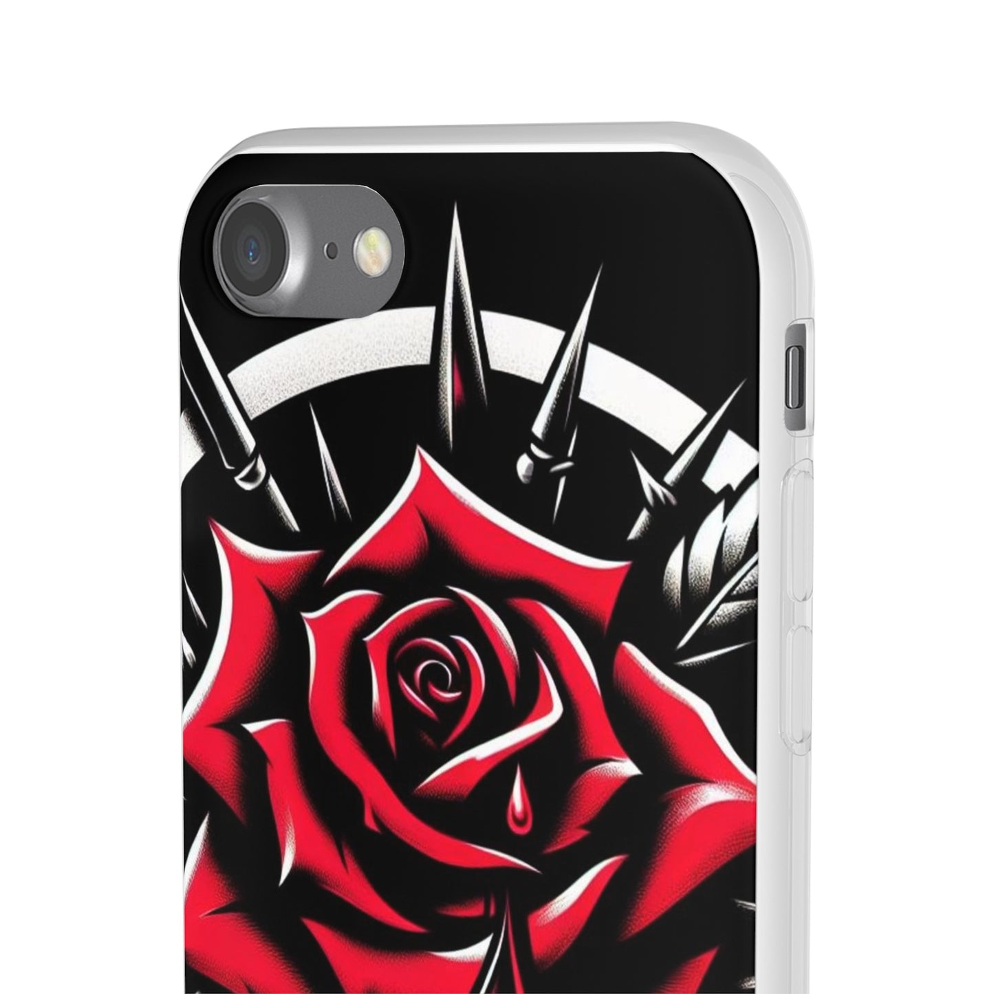 BIGxXxANGRY DESIGNS "Blood Rose" Flex Case