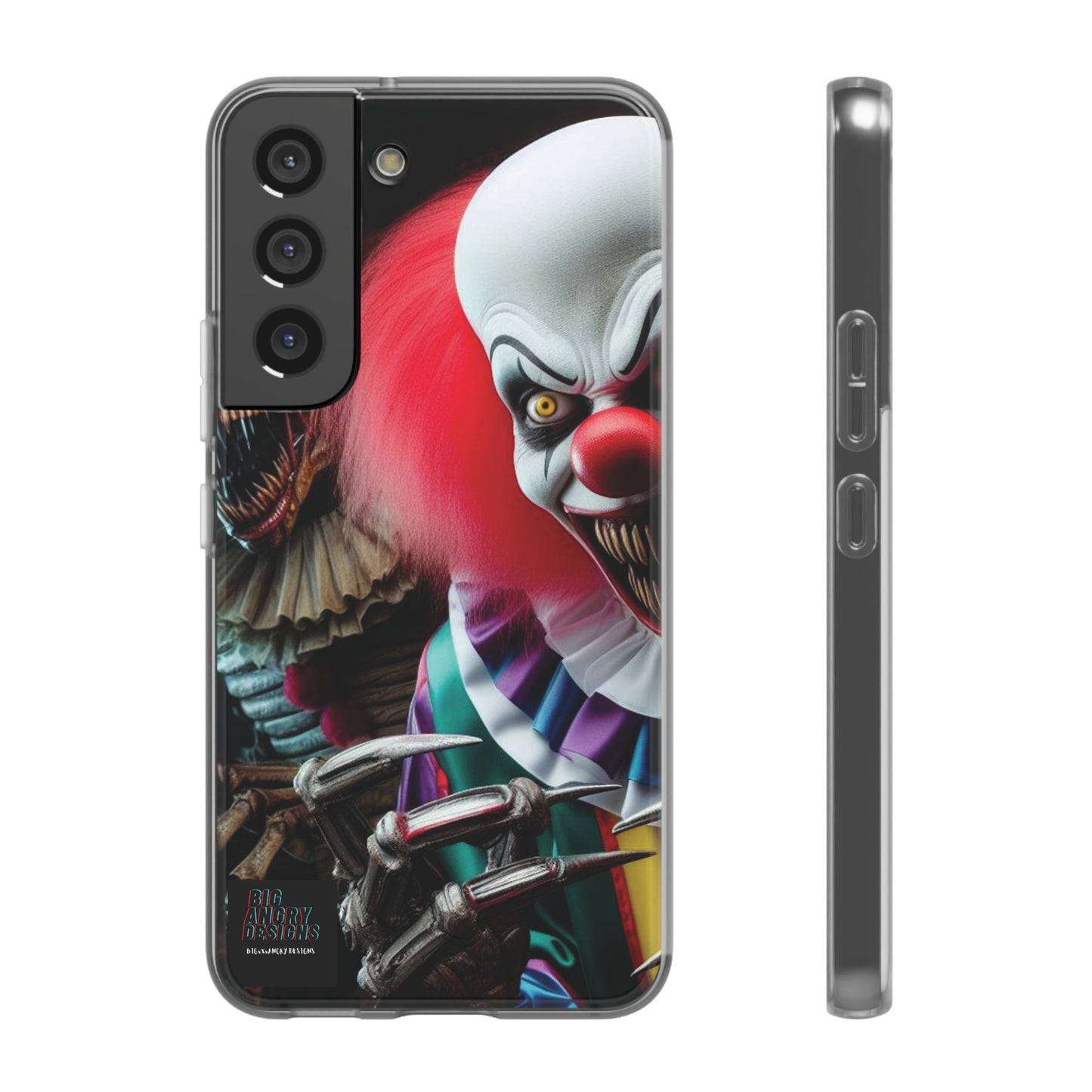 BIGxXxANGRY DESIGNS "Coulrophobia" Flex Case