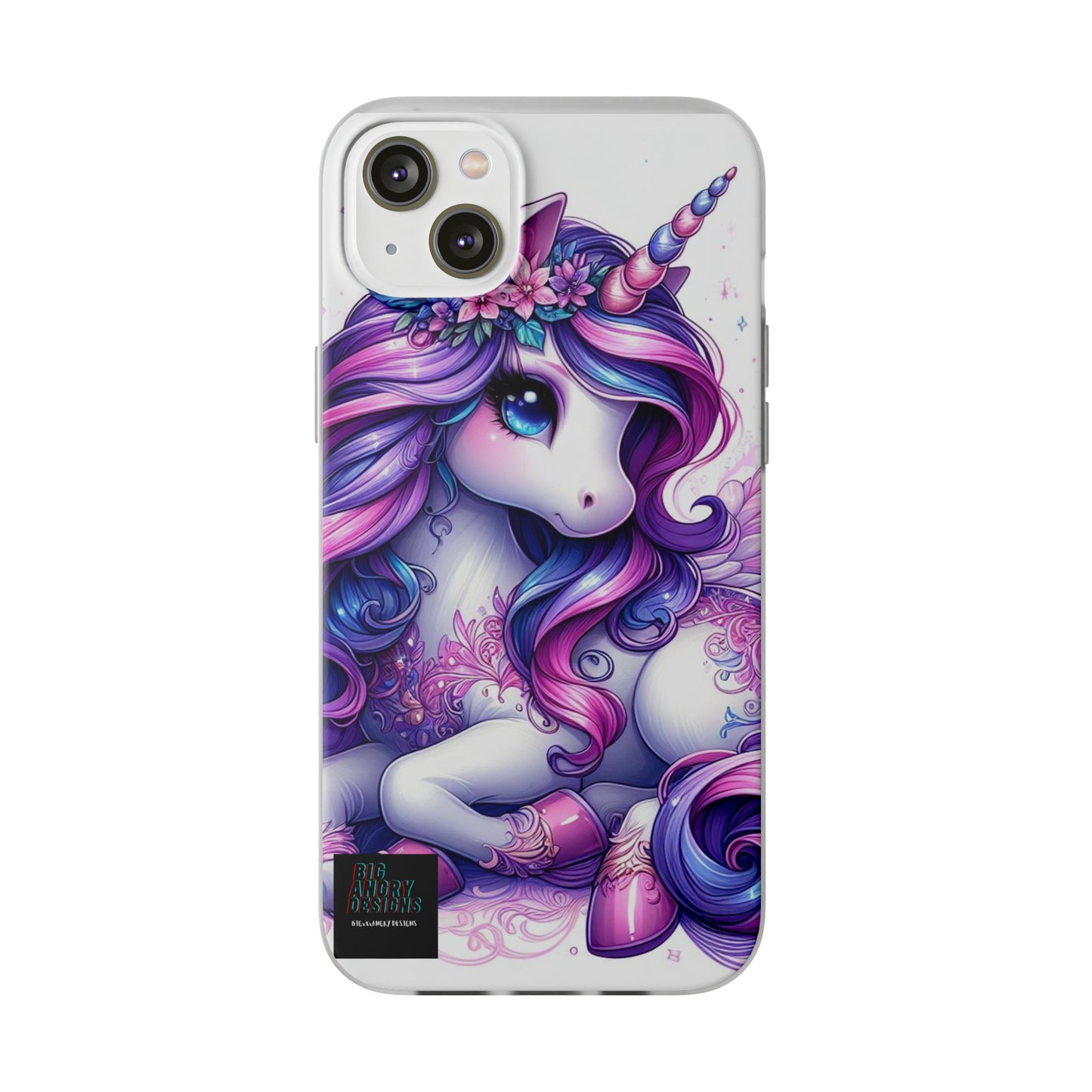 BIGxXxANGRY DESIGNS "LUNA LOVE" Flex Case