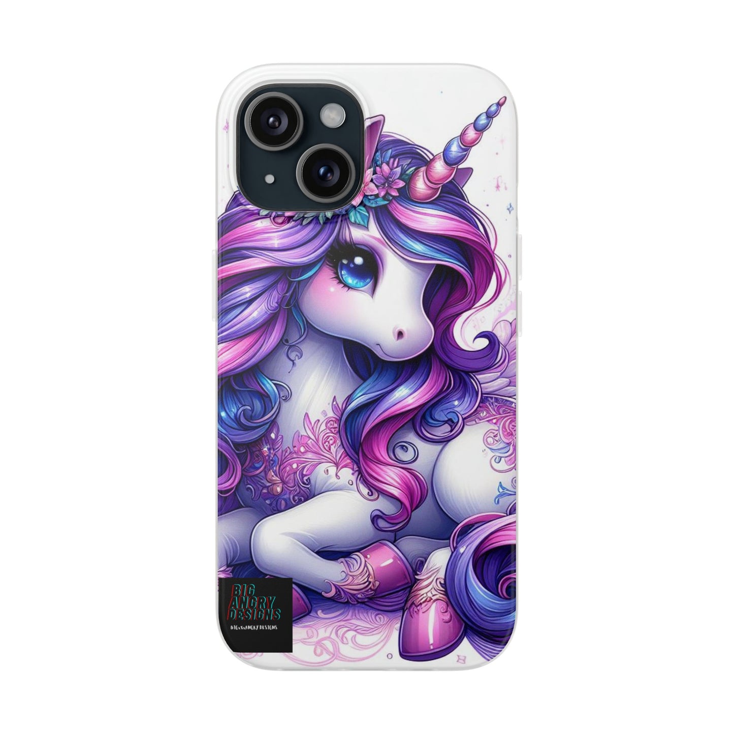 BIGxXxANGRY DESIGNS "LUNA LOVE" Flex Case