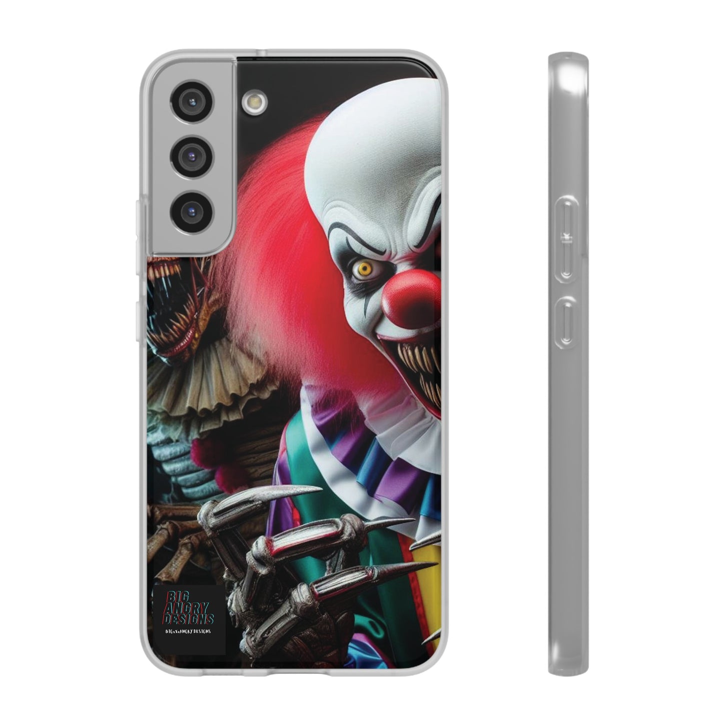 BIGxXxANGRY DESIGNS "Coulrophobia" Flex Case