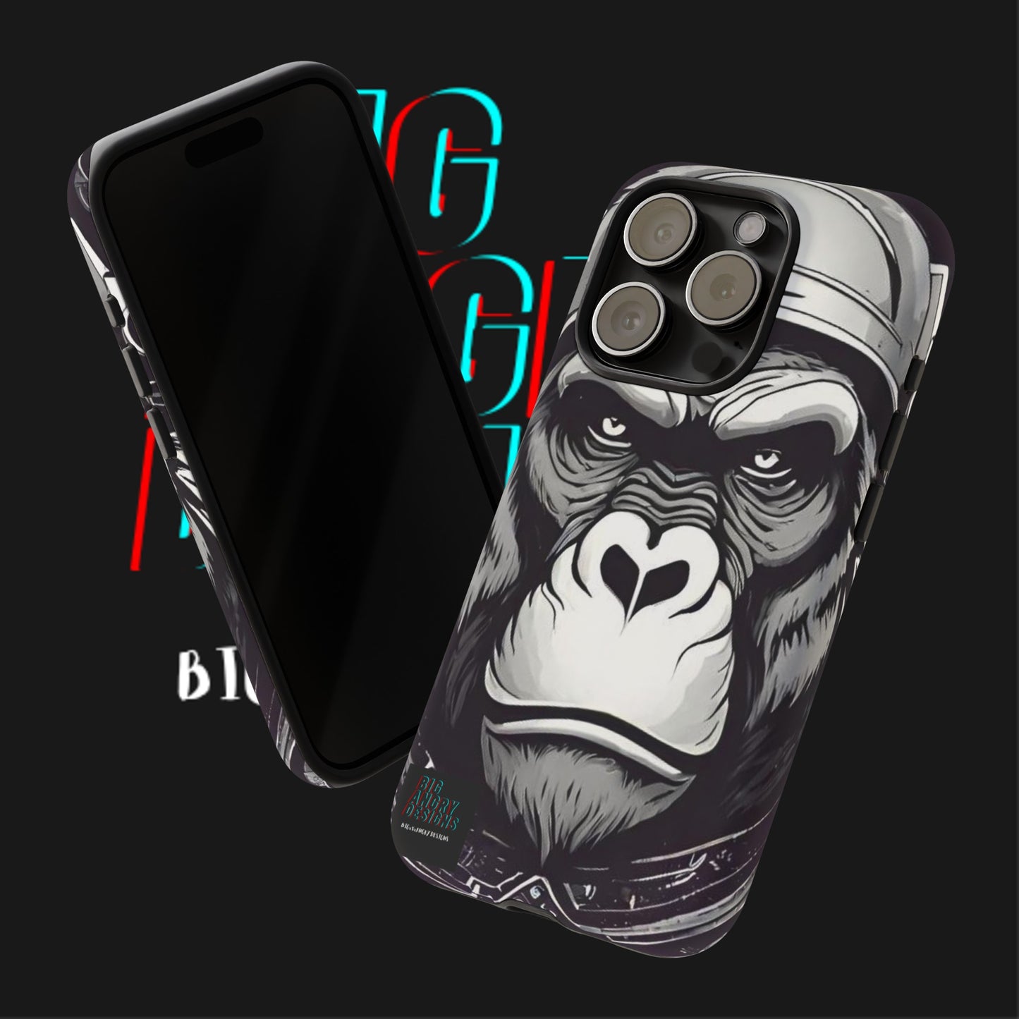 BIGxXxANGRY DESIGNS "Primal" Protective Phone Case