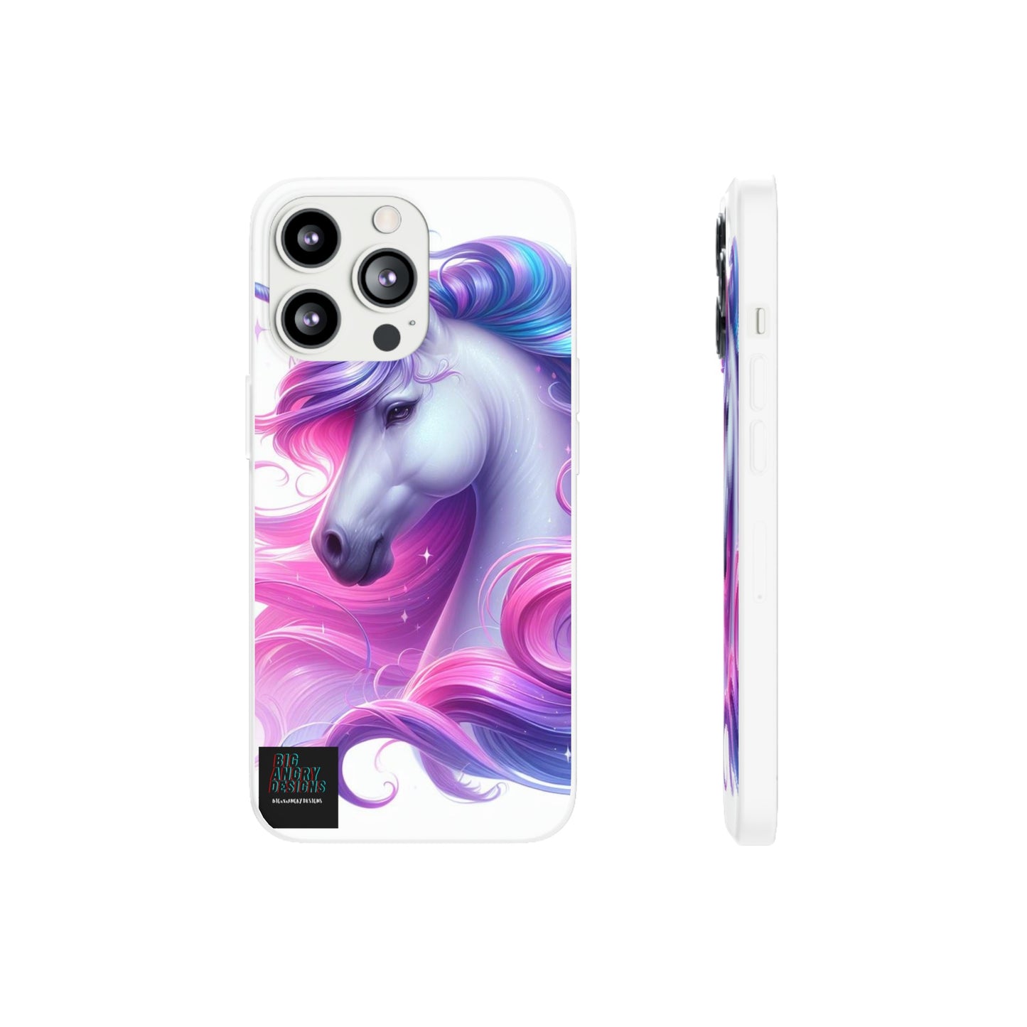 BIGxXxANGRY DESIGNS "AURA LOVE" Flex Case