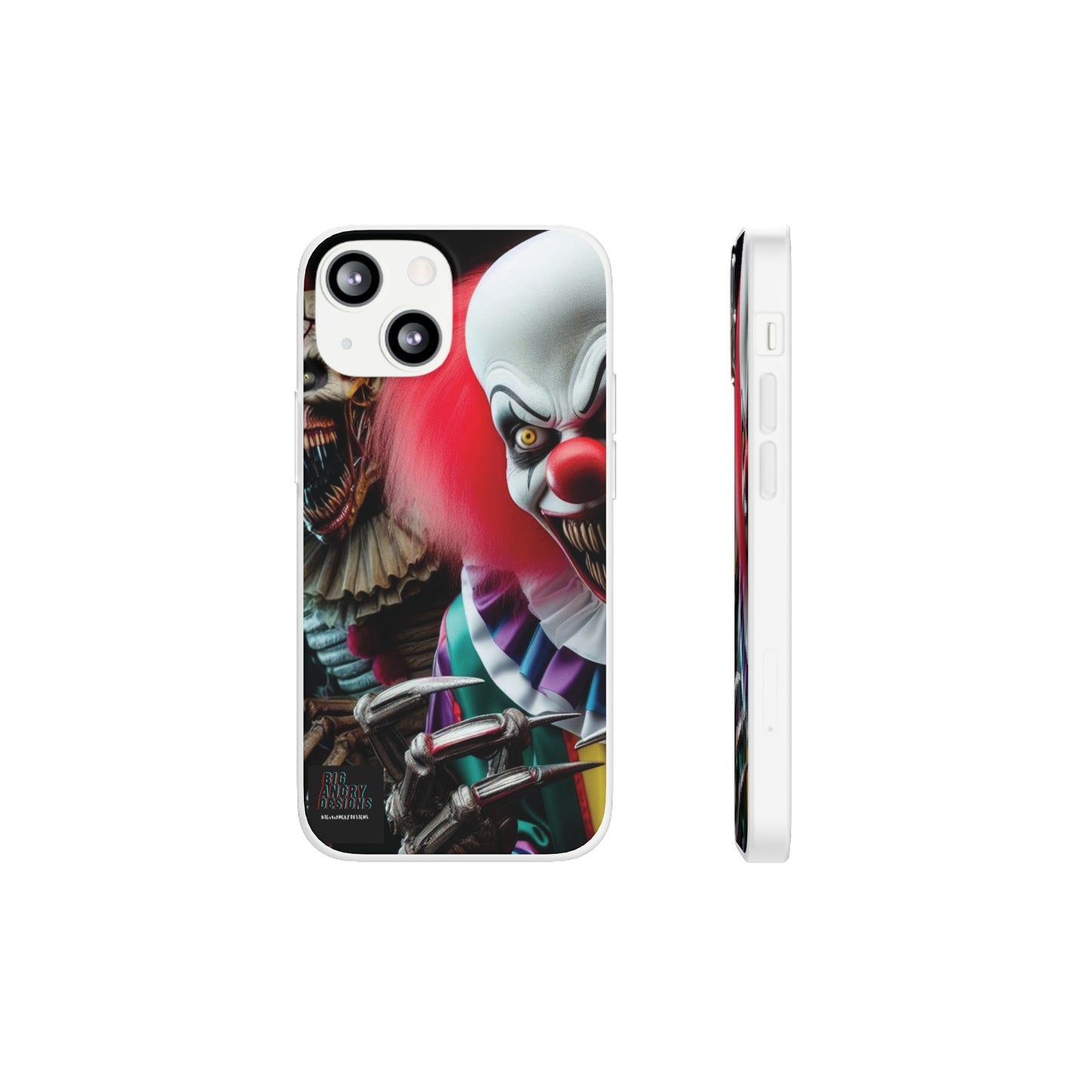 BIGxXxANGRY DESIGNS "Coulrophobia" Flex Case