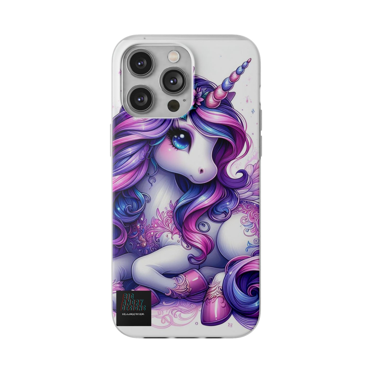 BIGxXxANGRY DESIGNS "LUNA LOVE" Flex Case