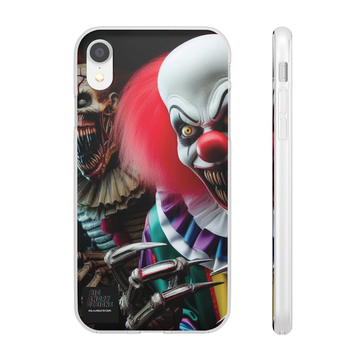 BIGxXxANGRY DESIGNS "Coulrophobia" Flex Case