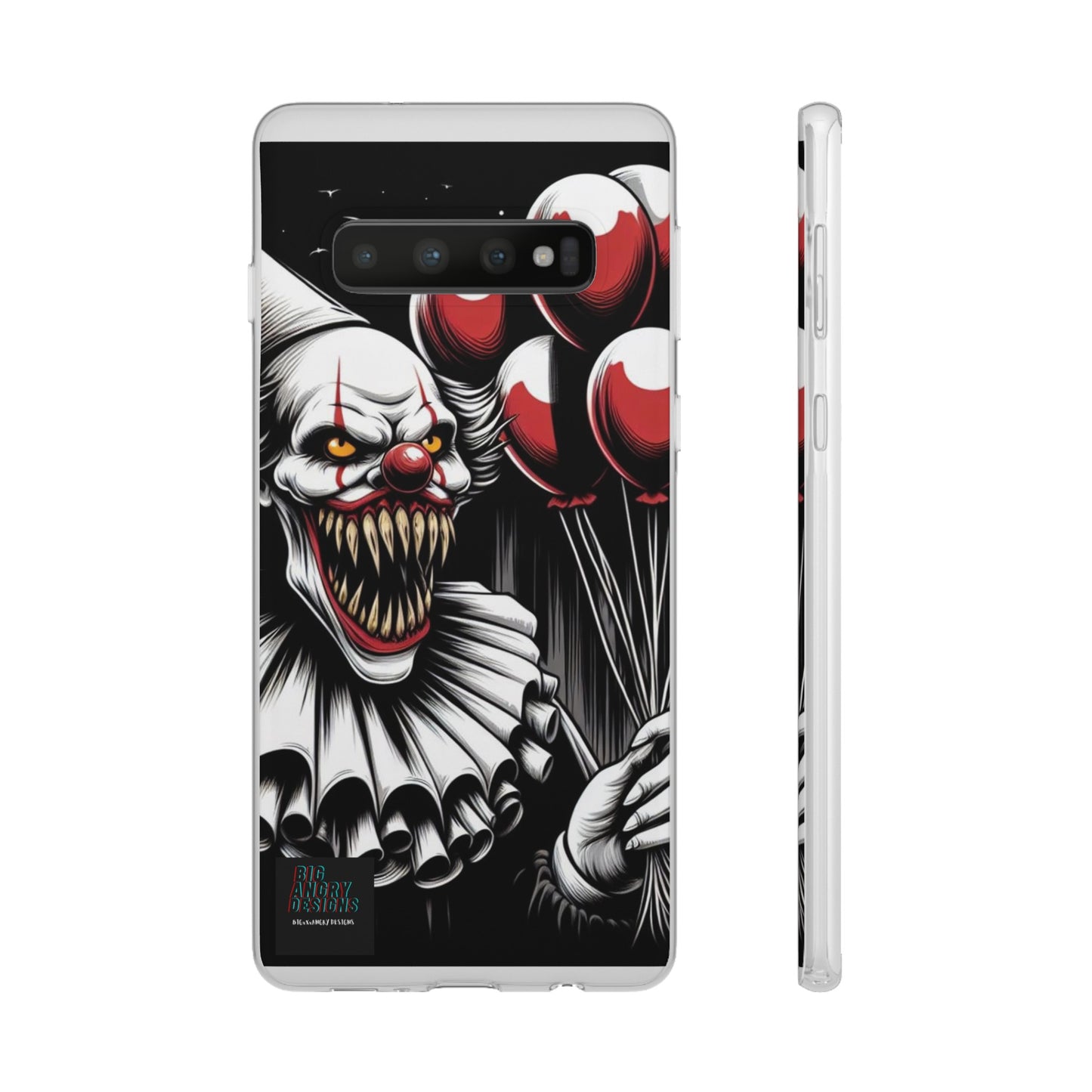 BIGxXxANGRY DESIGNS "BUBBLES THE CLOWN" Flex Case