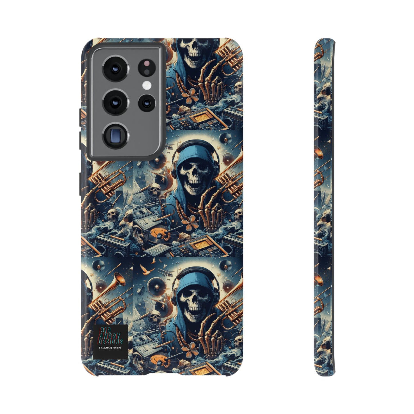 BIGxXxANGRY DESIGNS "Cosmic Jam" Protective Phone Case