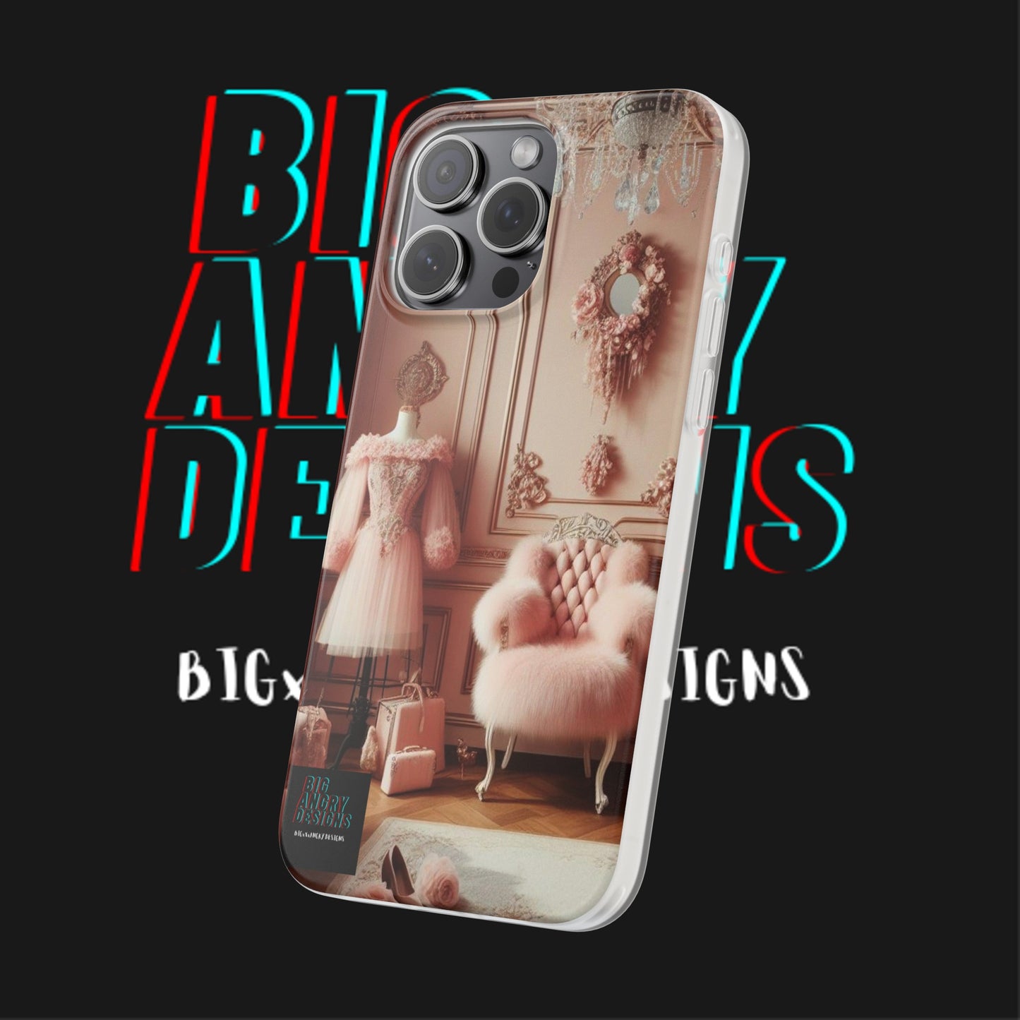 BIGxXxANGRY DESIGNS "BOSSY" Flex Case