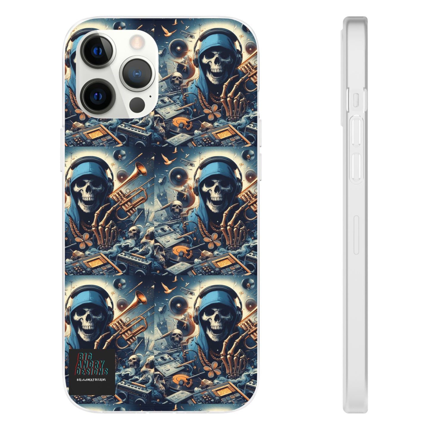 BIGxXxANGRY DESIGNS "COSMIC JAM" Flex Case