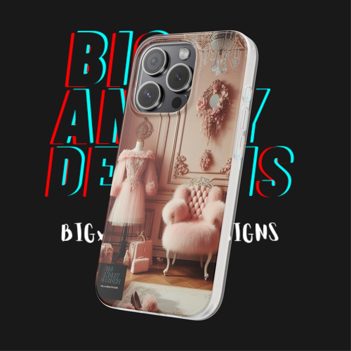 BIGxXxANGRY DESIGNS "BOSSY" Flex Case