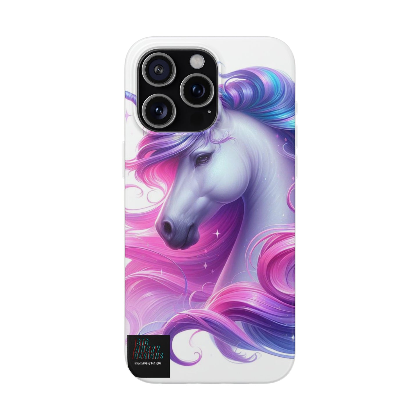 BIGxXxANGRY DESIGNS "AURA LOVE" Flex Case