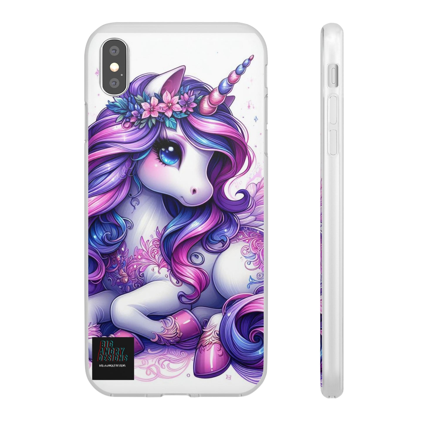 BIGxXxANGRY DESIGNS "LUNA LOVE" Flex Case