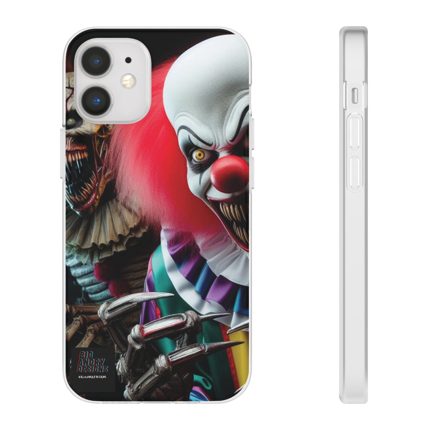 BIGxXxANGRY DESIGNS "Coulrophobia" Flex Case