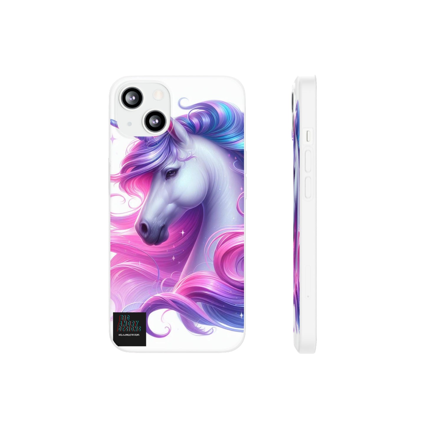 BIGxXxANGRY DESIGNS "AURA LOVE" Flex Case