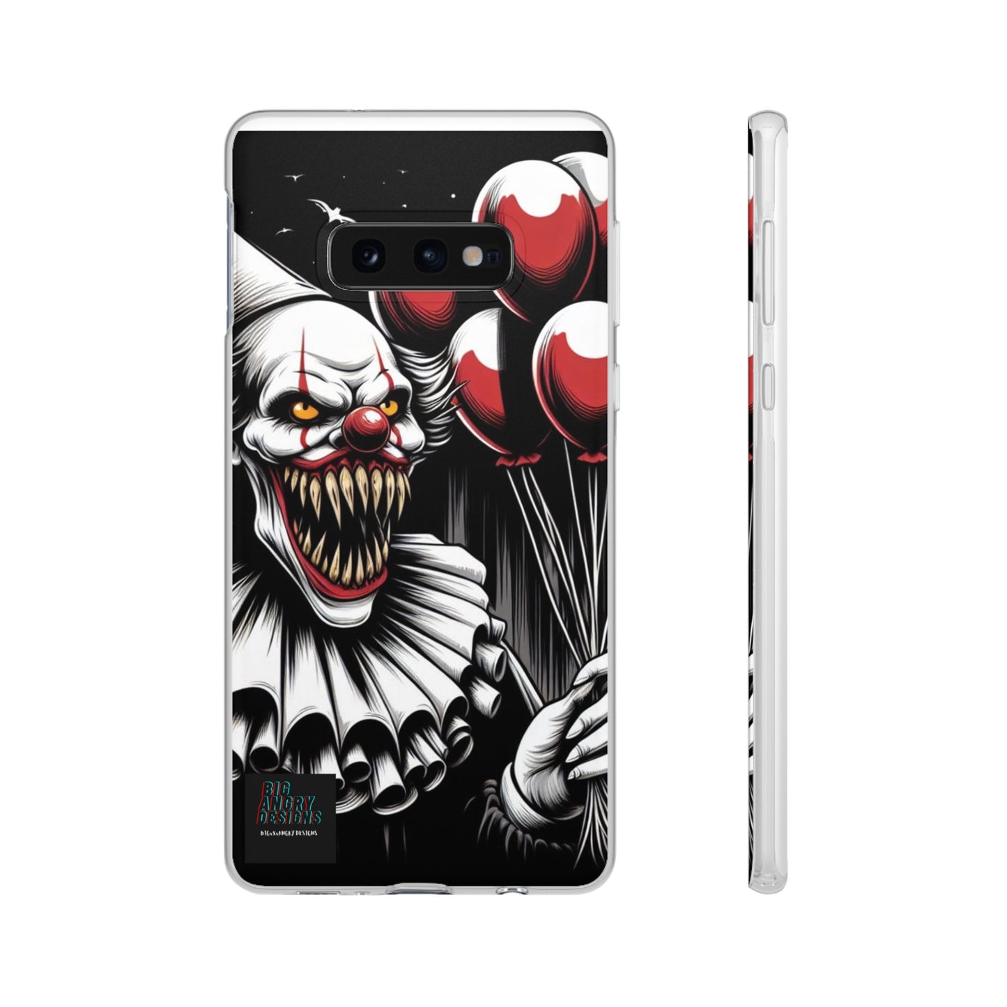 BIGxXxANGRY DESIGNS "BUBBLES THE CLOWN" Flex Case