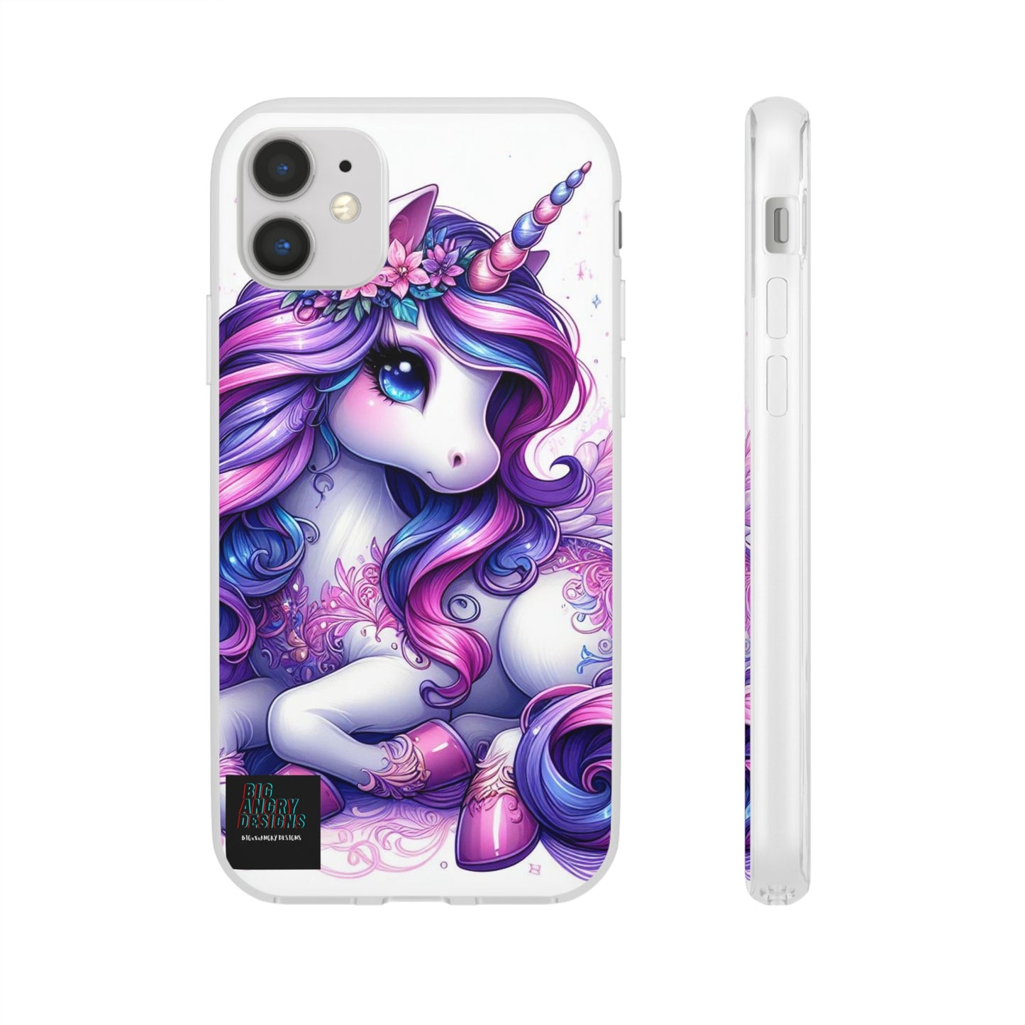 BIGxXxANGRY DESIGNS "LUNA LOVE" Flex Case