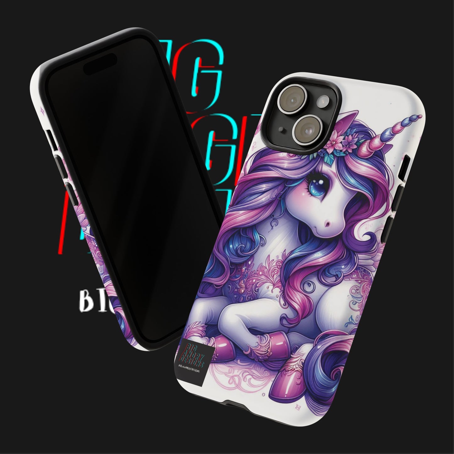 BIGxXxANGRY DESIGNS "LUNA LOVE" Protective Phone Case