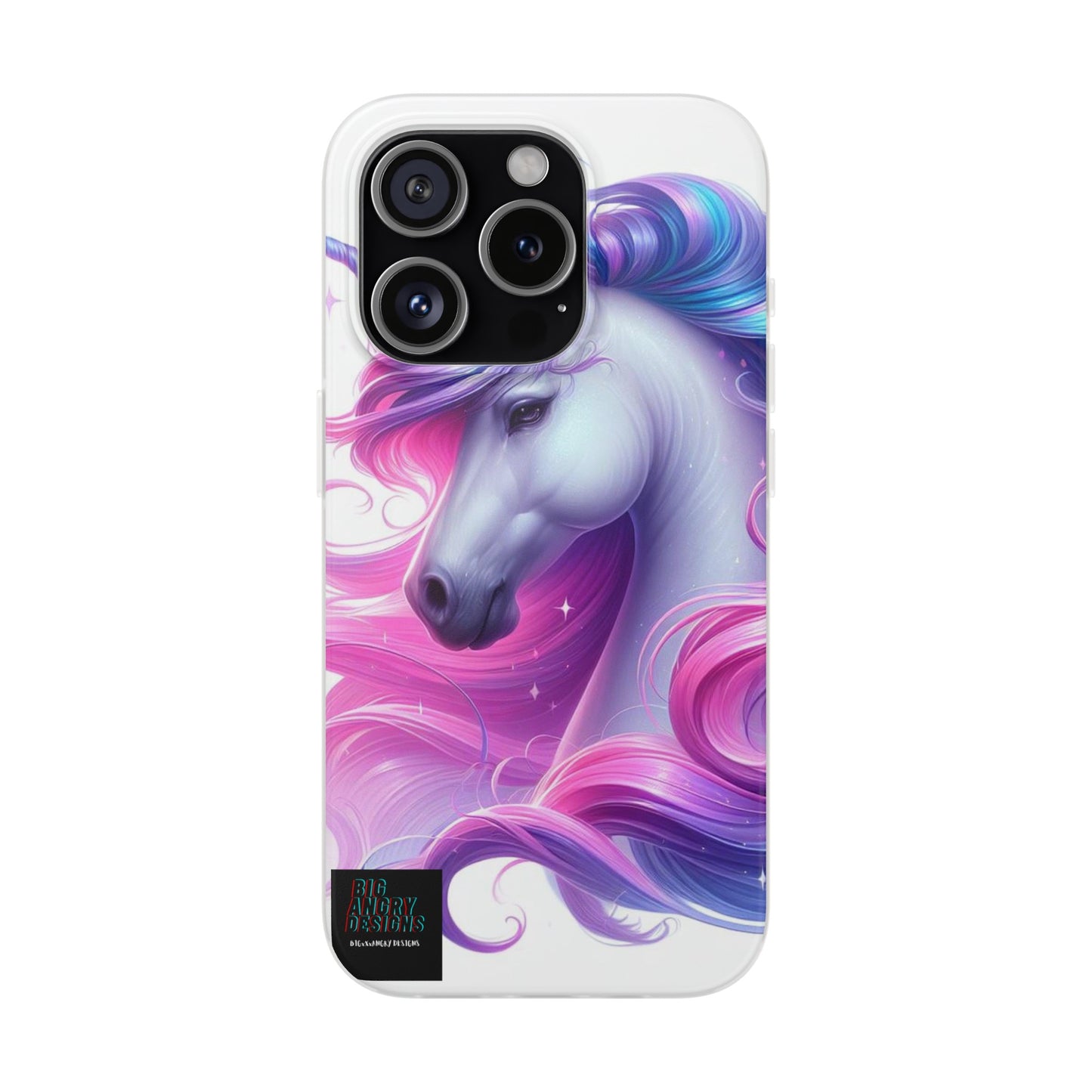 BIGxXxANGRY DESIGNS "AURA LOVE" Flex Case