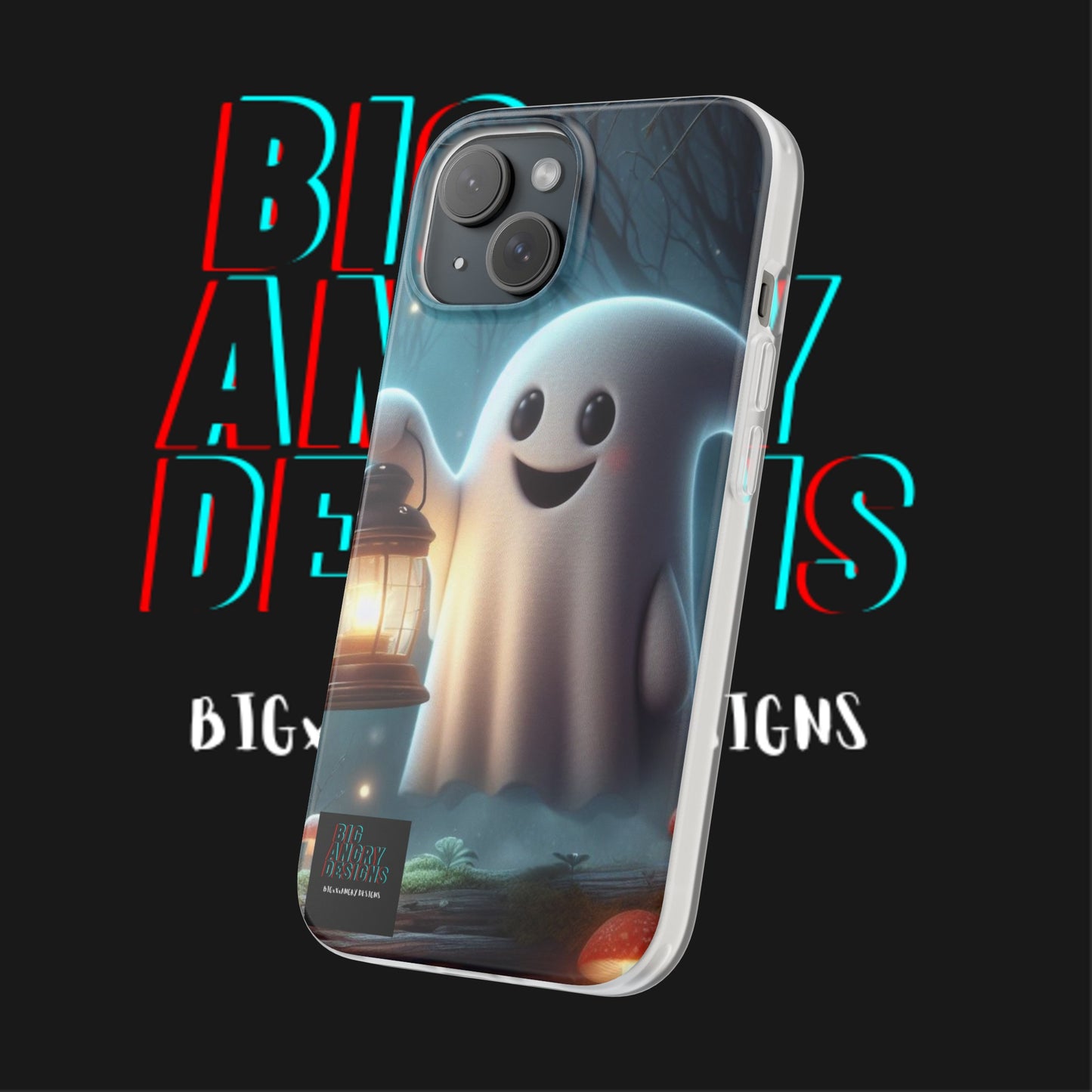 BIGxXxANGRY DESIGNS  "BOO BUDDY" FLEX PHONE CASE