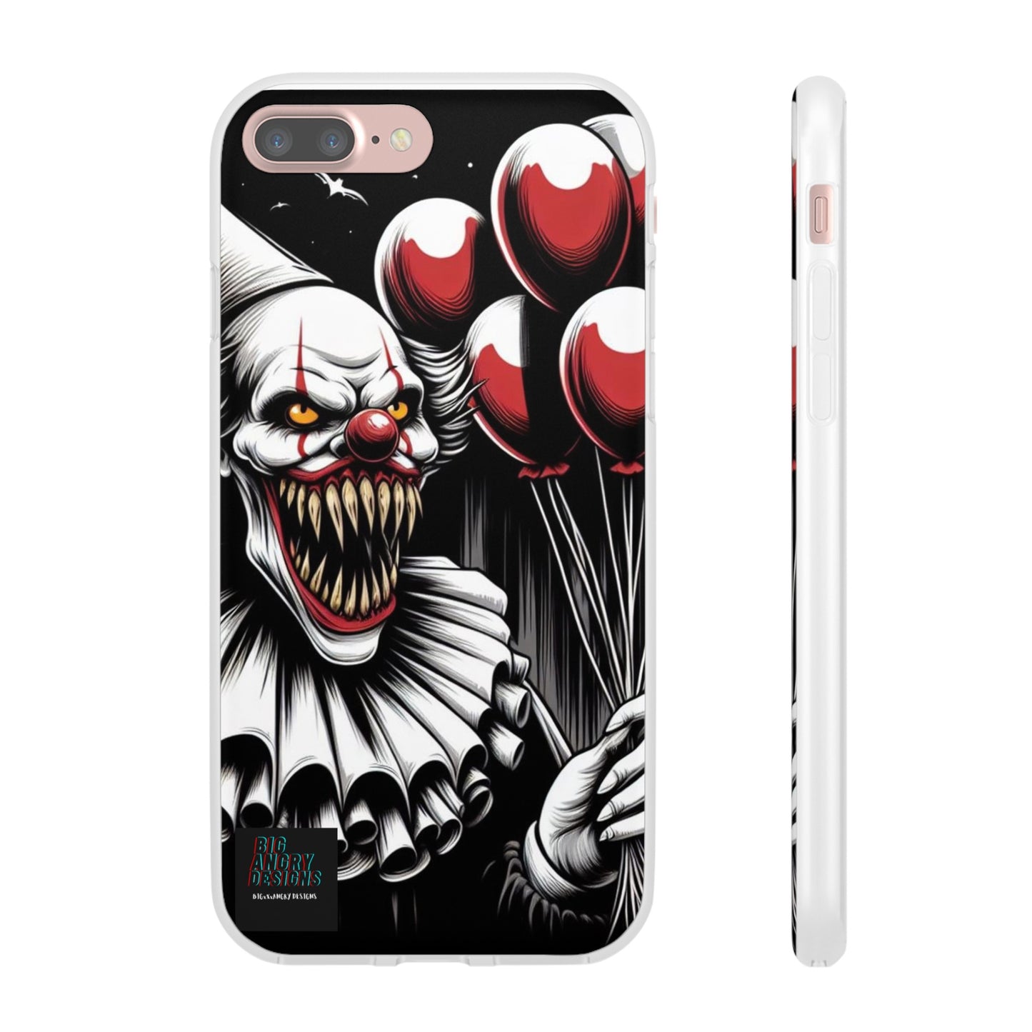 BIGxXxANGRY DESIGNS "BUBBLES THE CLOWN" Flex Case