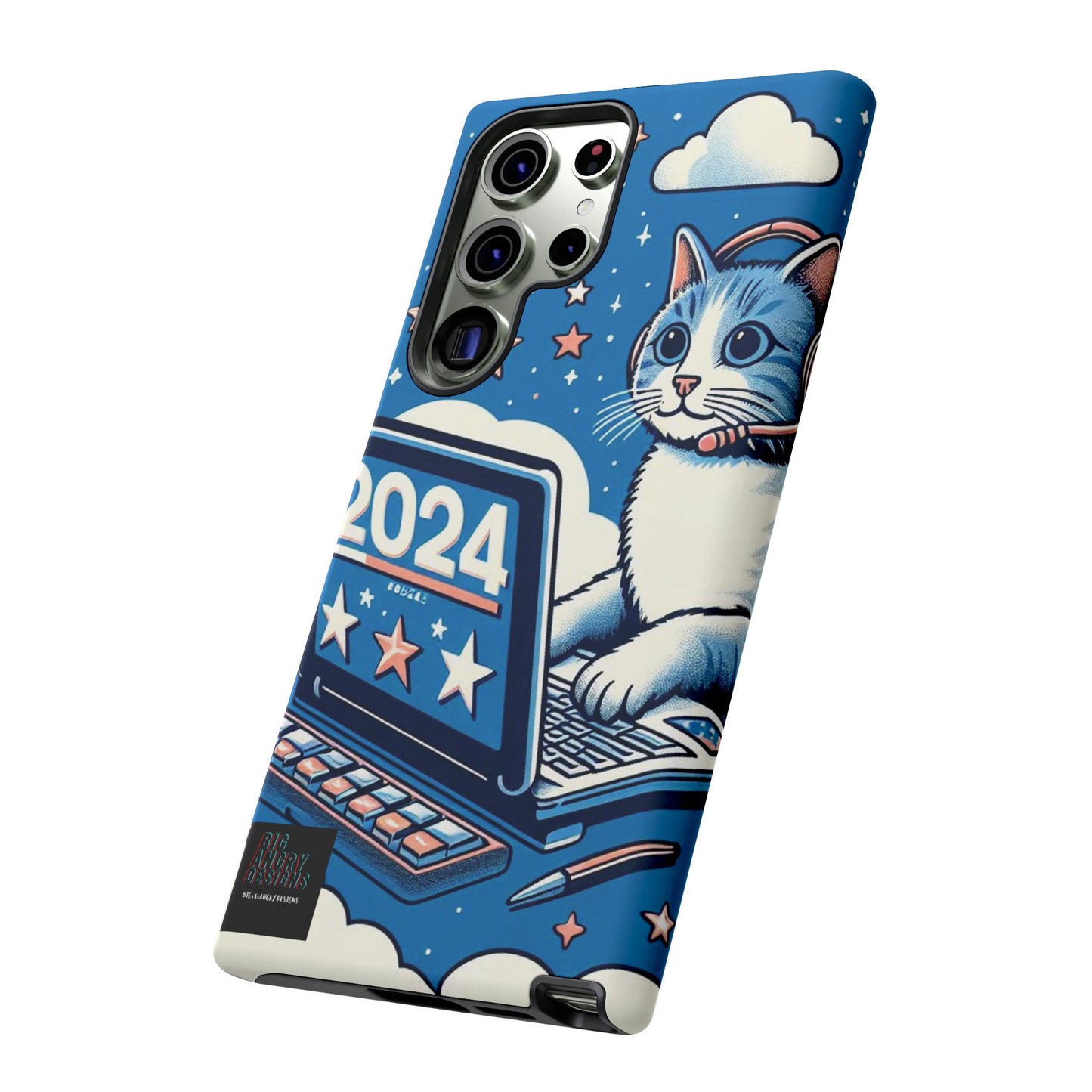 BIGxXxANGRY DESIGNS "2024  Kitty" Protective Phone Case