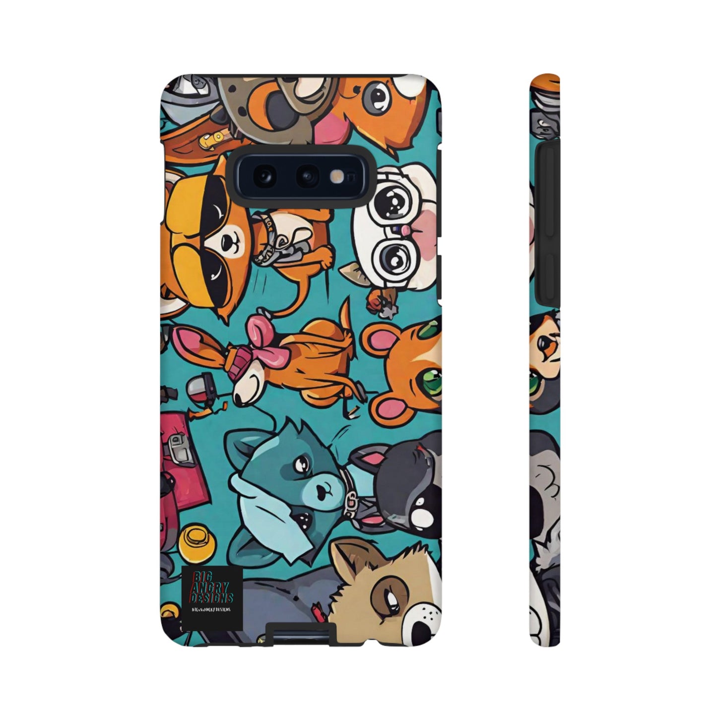 BIGxXxANGRY DESIGNS  "Paw Pals" Protective Phone Case