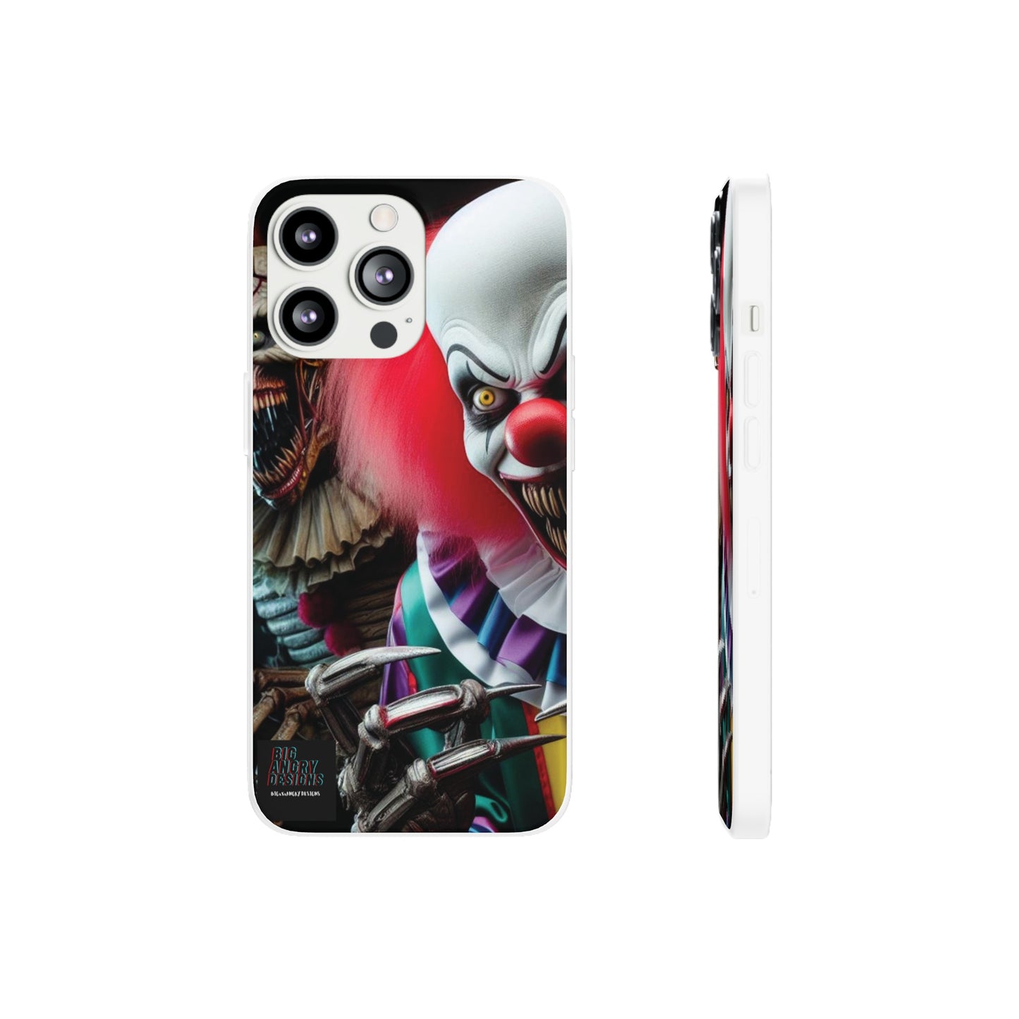 BIGxXxANGRY DESIGNS "Coulrophobia" Flex Case