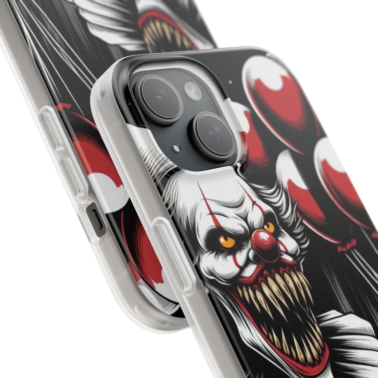 BIGxXxANGRY DESIGNS "BUBBLES THE CLOWN" Flex Case