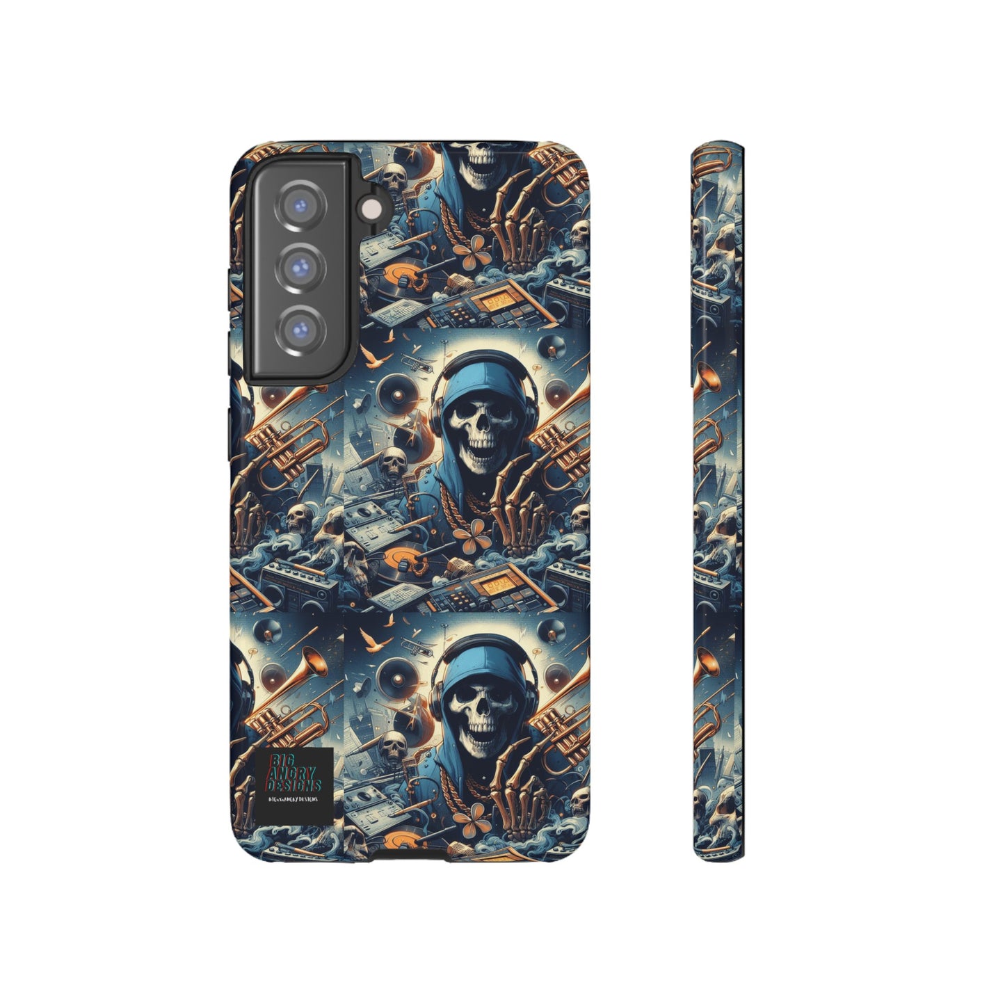 BIGxXxANGRY DESIGNS "Cosmic Jam" Protective Phone Case