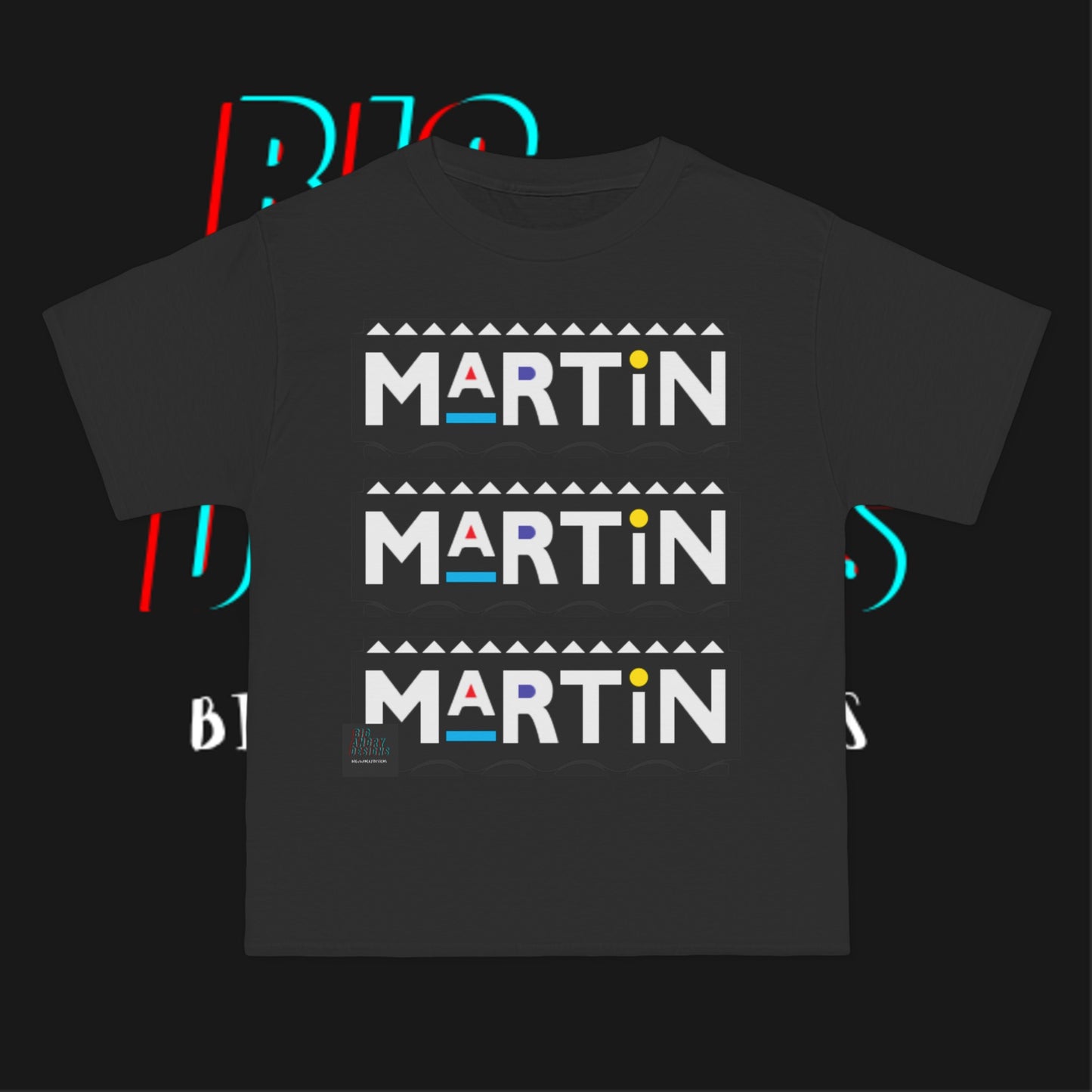 BIGxXxANGRY DESIGNS "MARTIN" T-SHIRT