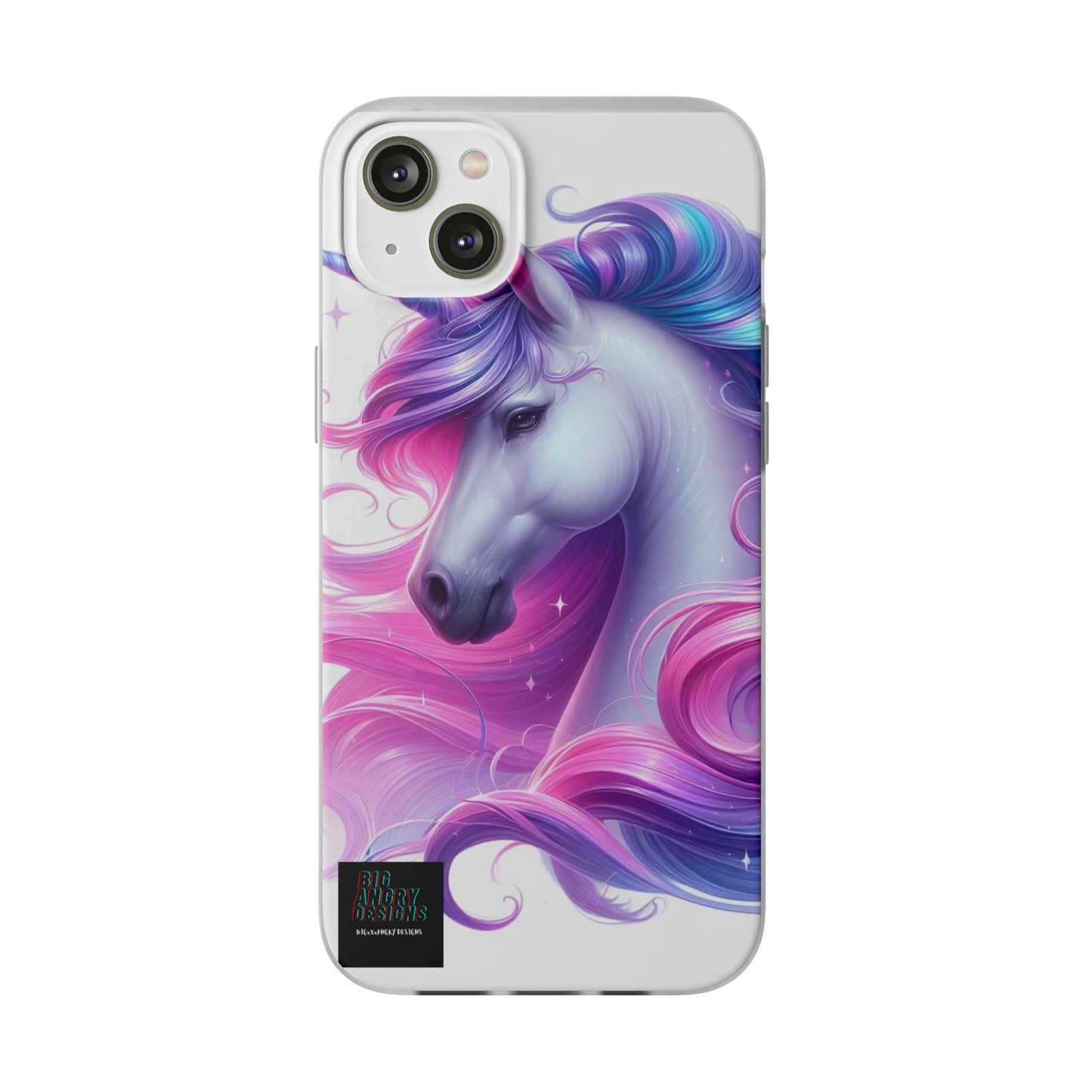 BIGxXxANGRY DESIGNS "AURA LOVE" Flex Case