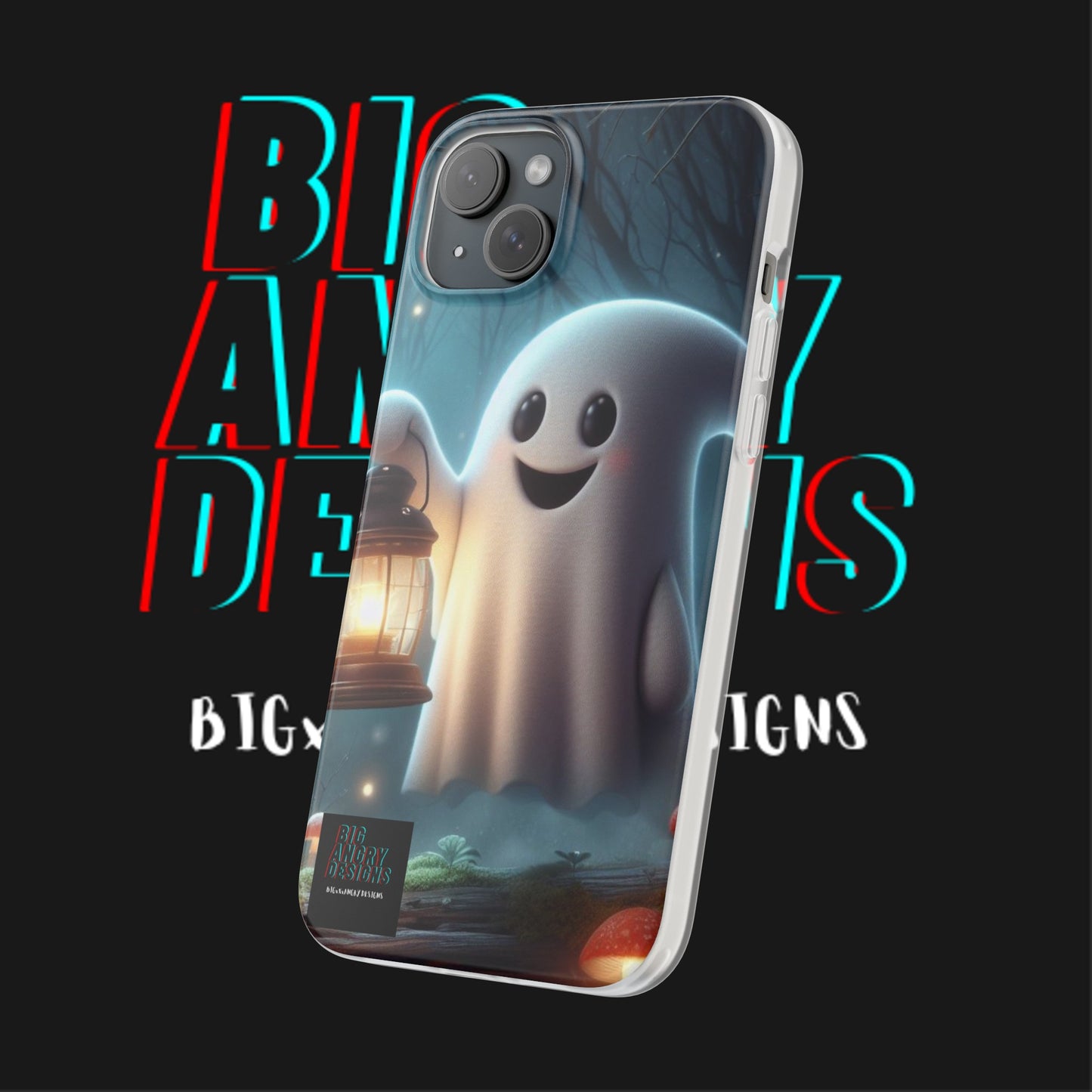 BIGxXxANGRY DESIGNS  "BOO BUDDY" FLEX PHONE CASE